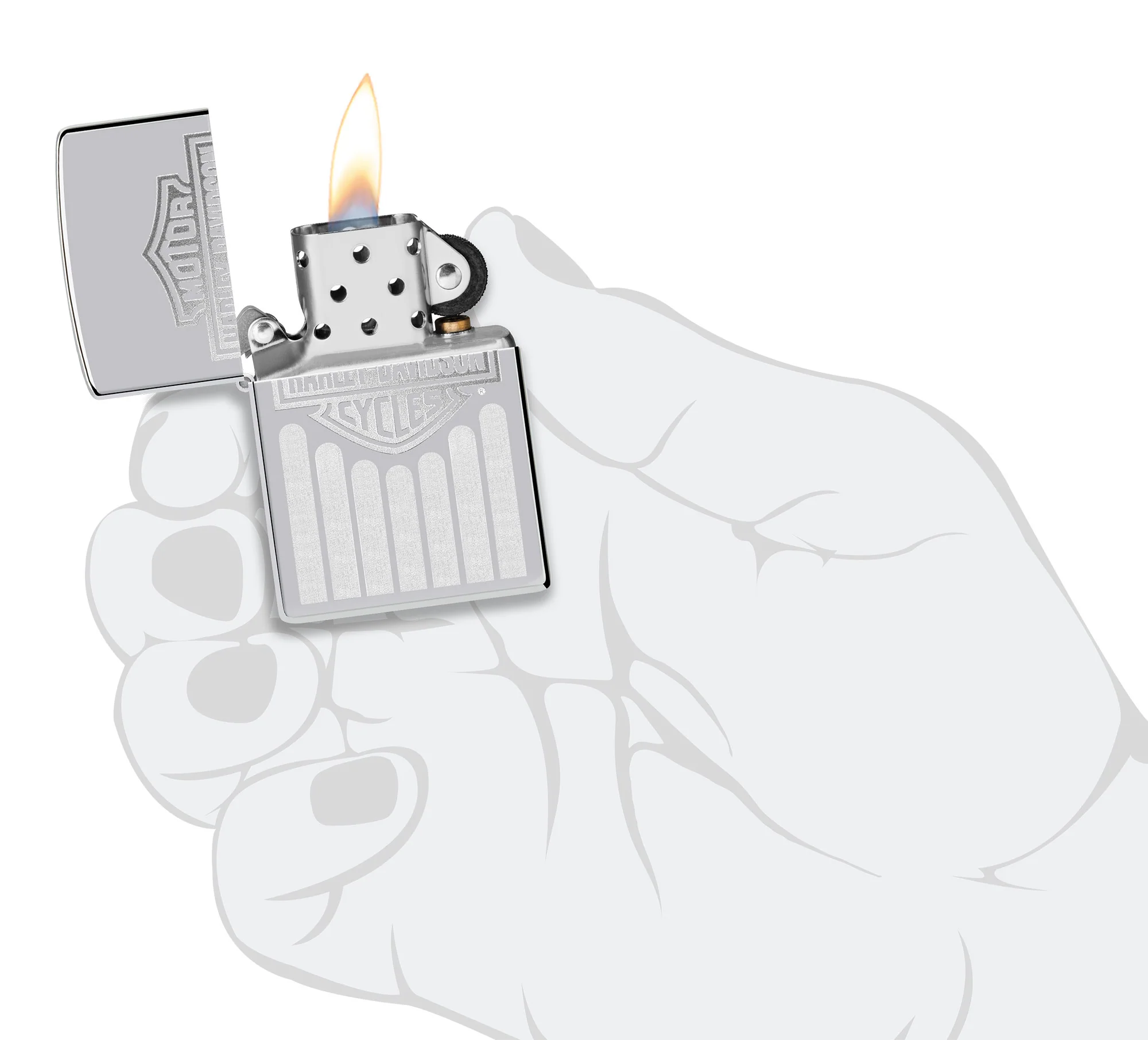 Harley-Davidson® Monochrome Logo Design