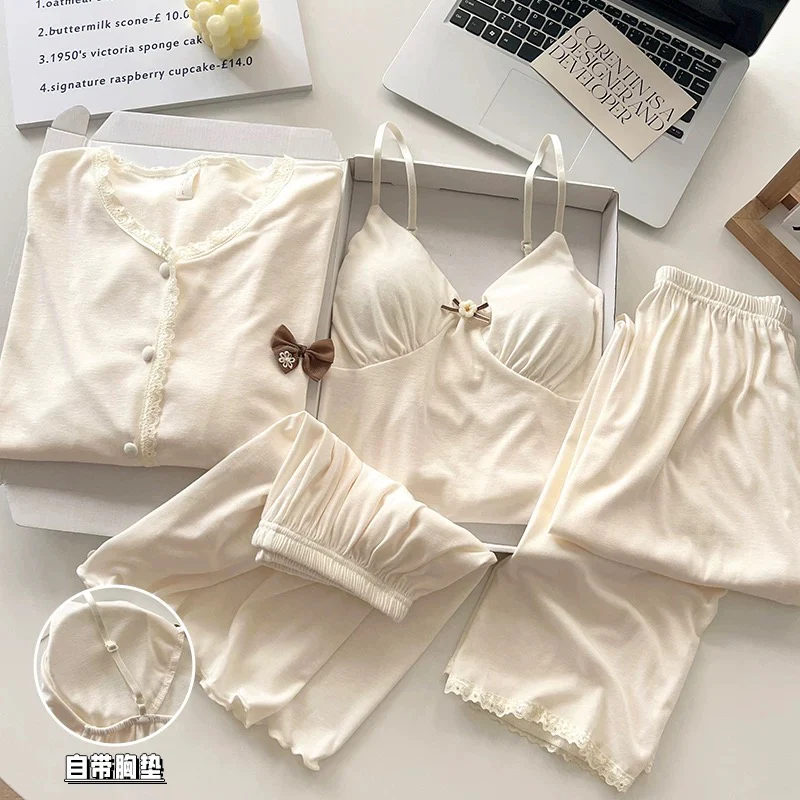 BareTouch™ Modal Summer Lounge Set - Beige