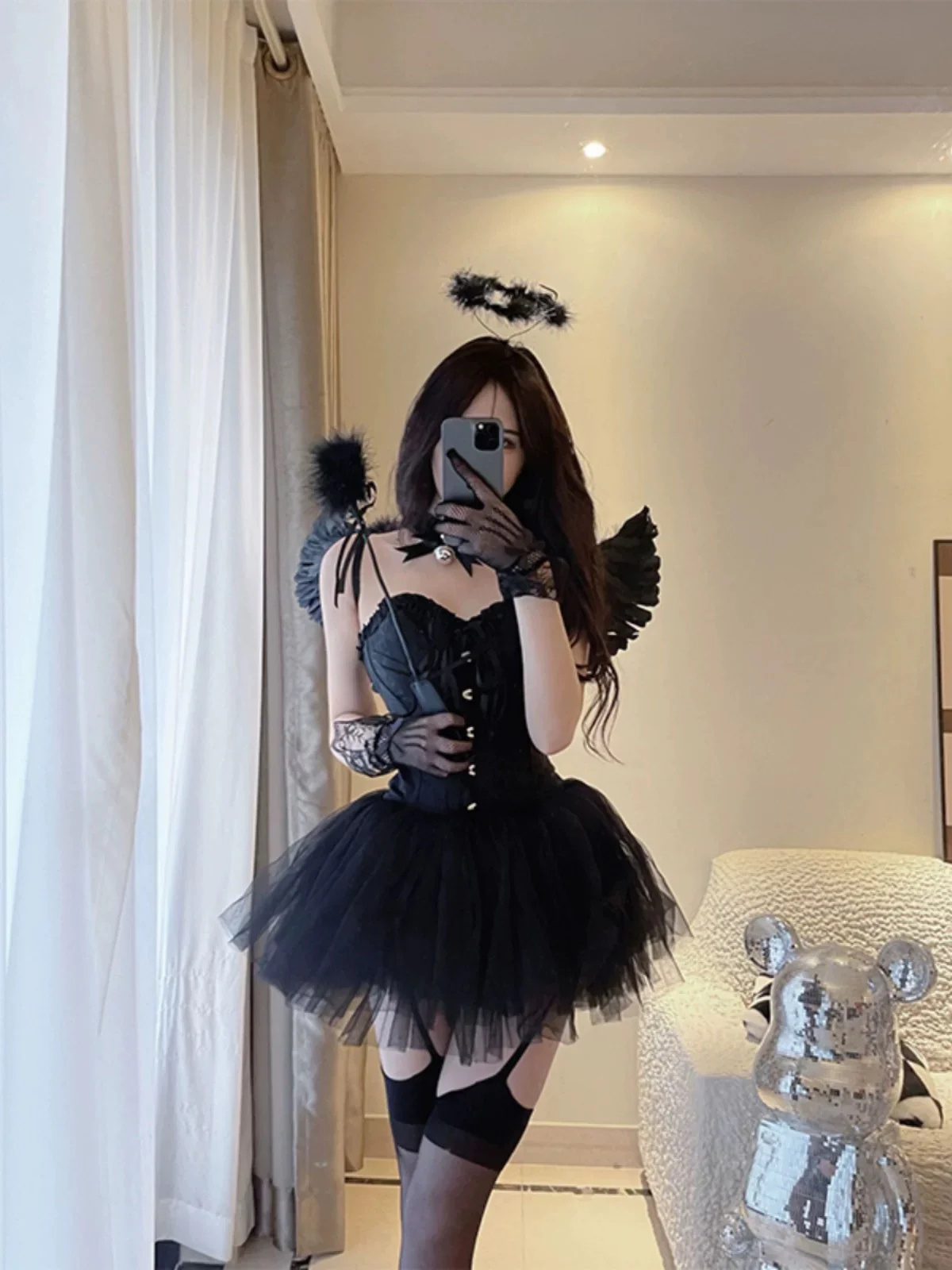 Fallen Angel Seduction Set - White