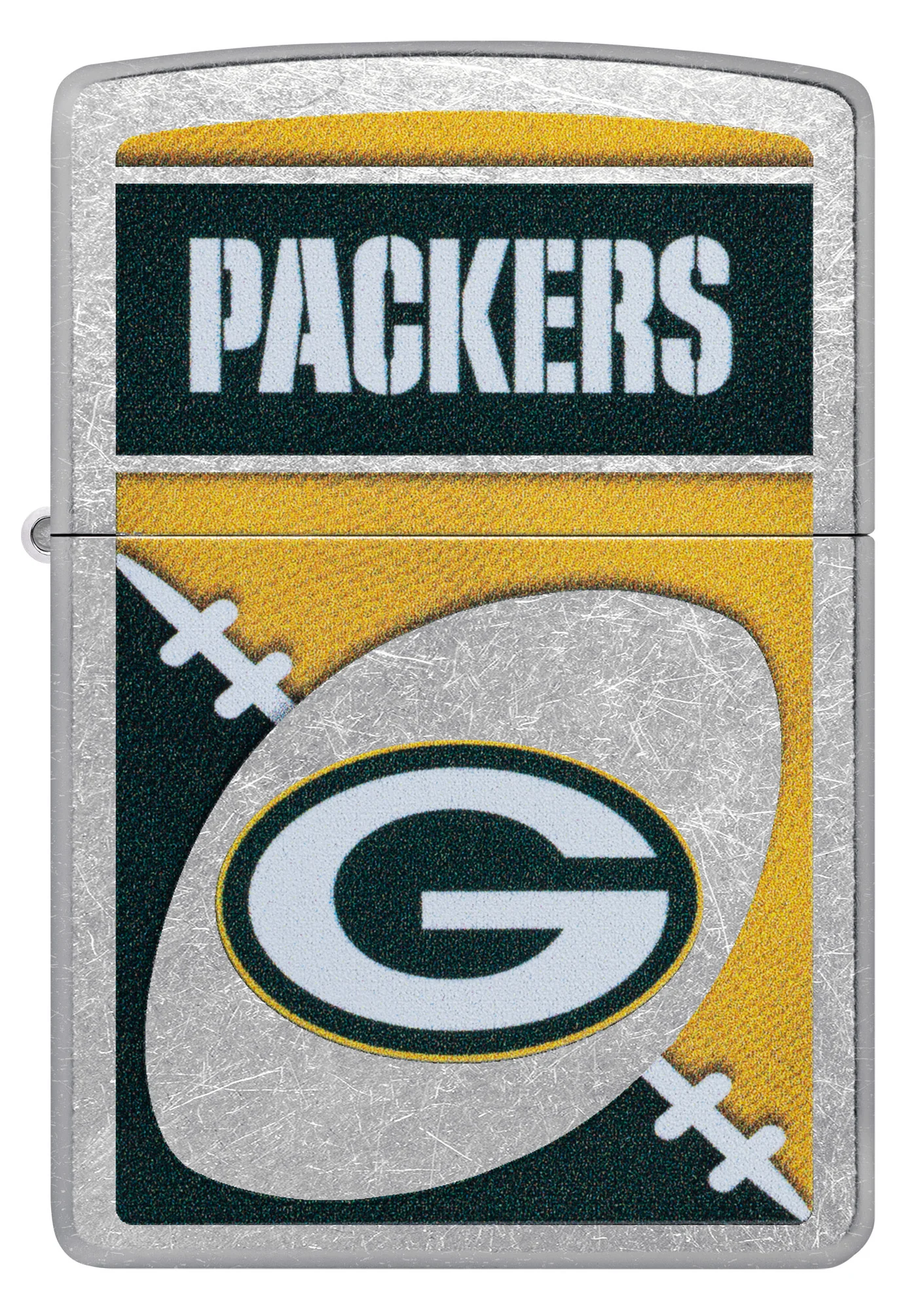 NFL Green Bay Packers Chrome Logo Design