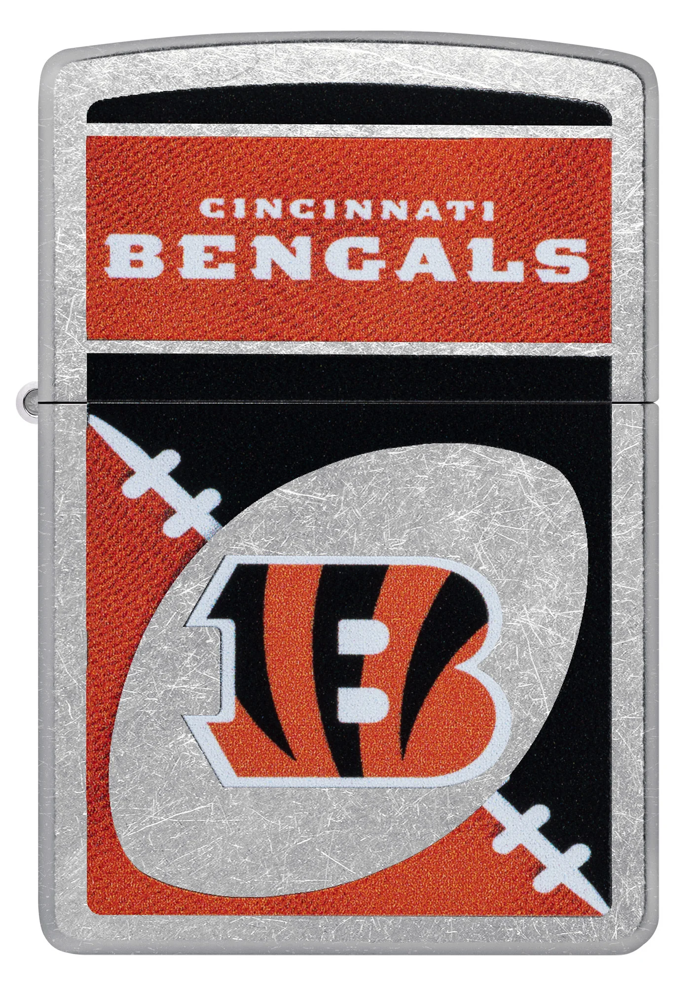 NFL Cincinnati Bengals Chrome Logo Design