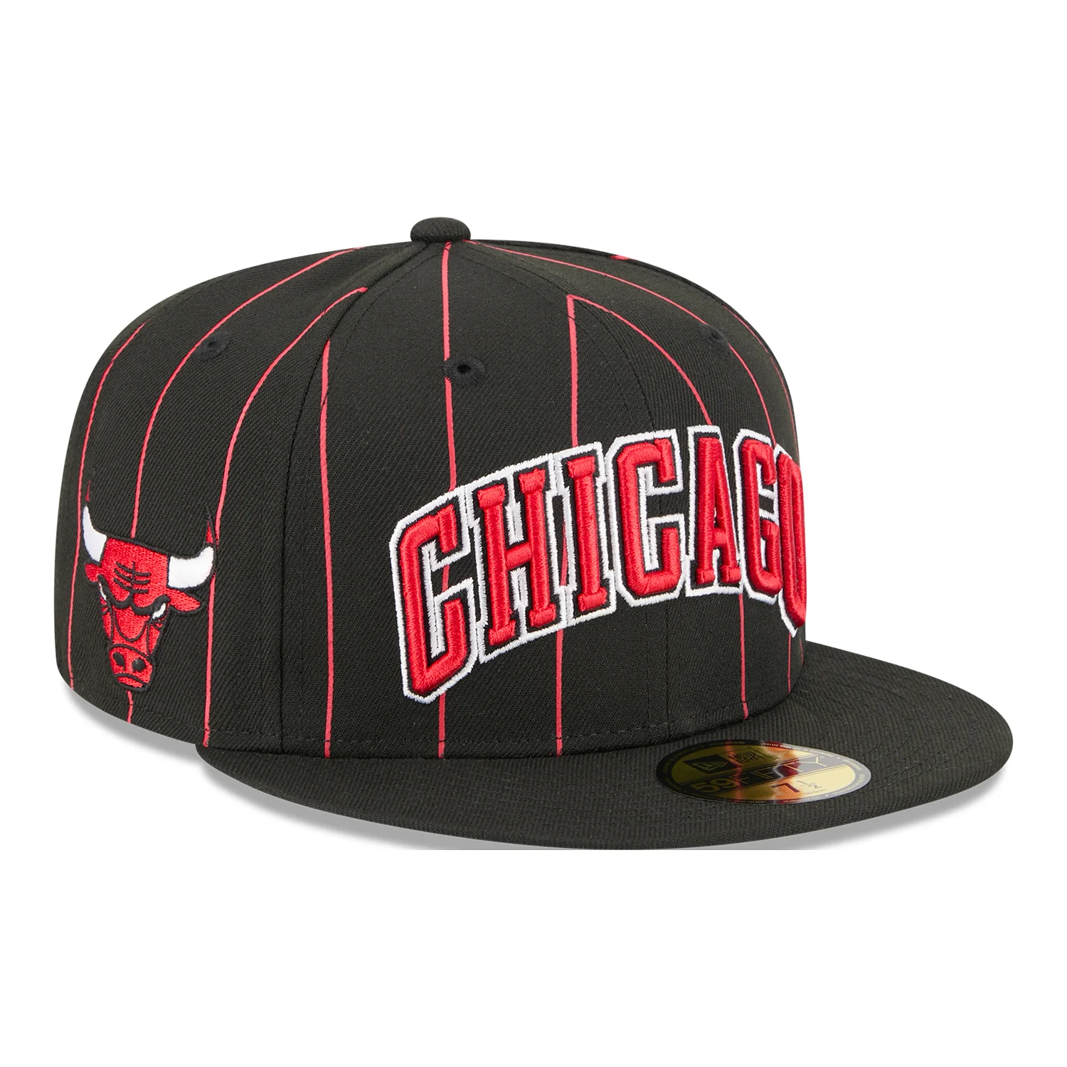 Chicago Bulls New Era 2025 Statement 5950 Fitted Hat