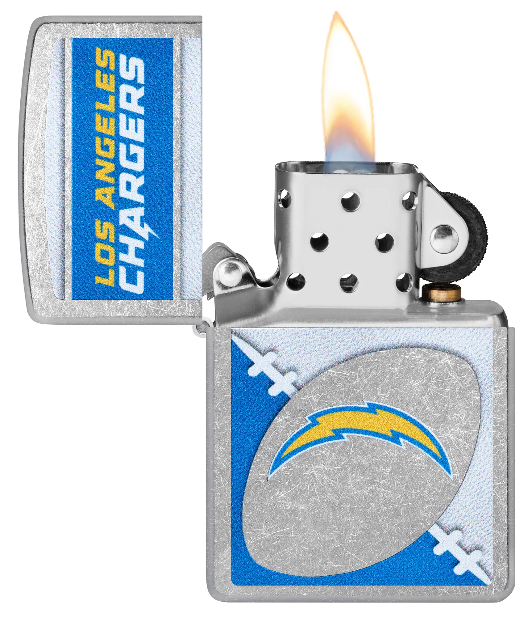 NFL Los Angeles Chargers Chrome Logo Design