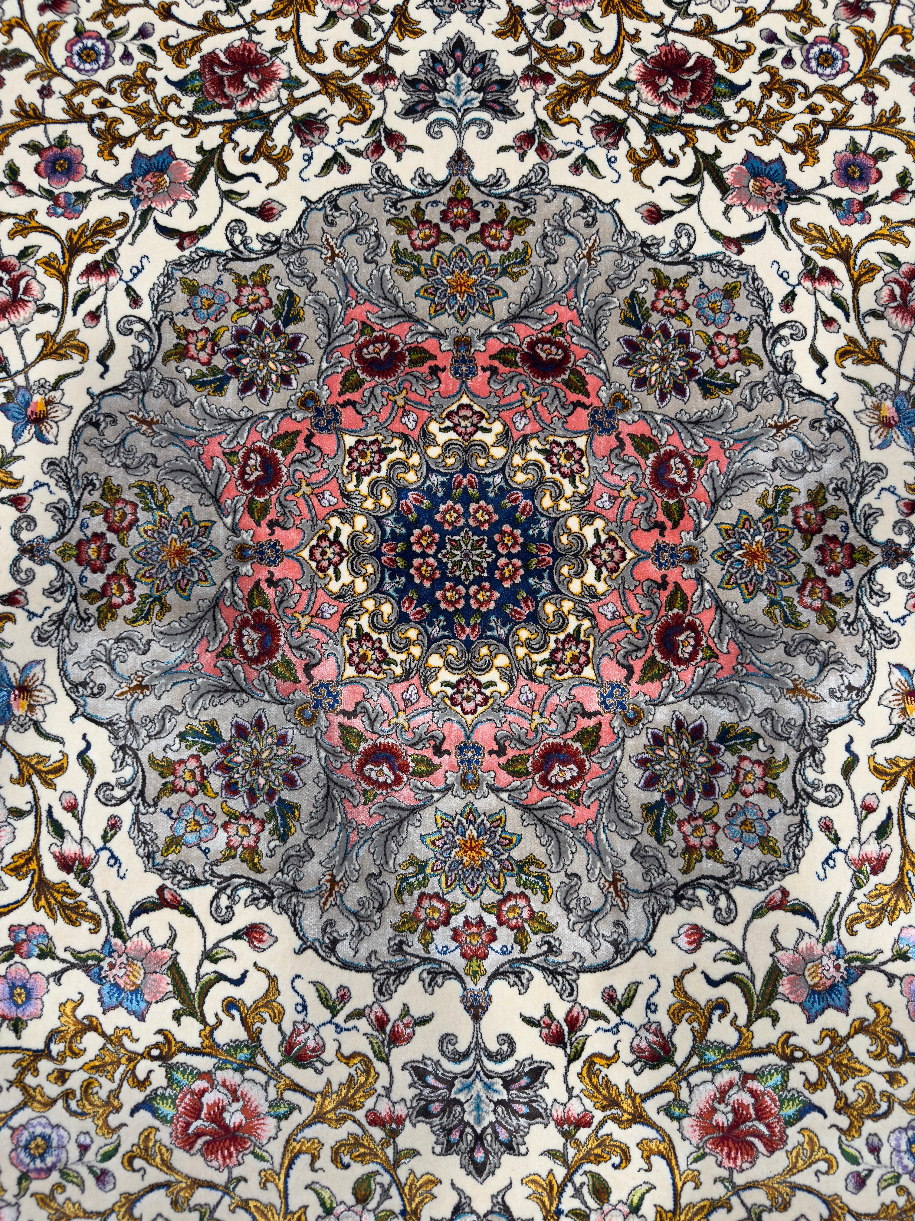 Fine Persian Silk Rug