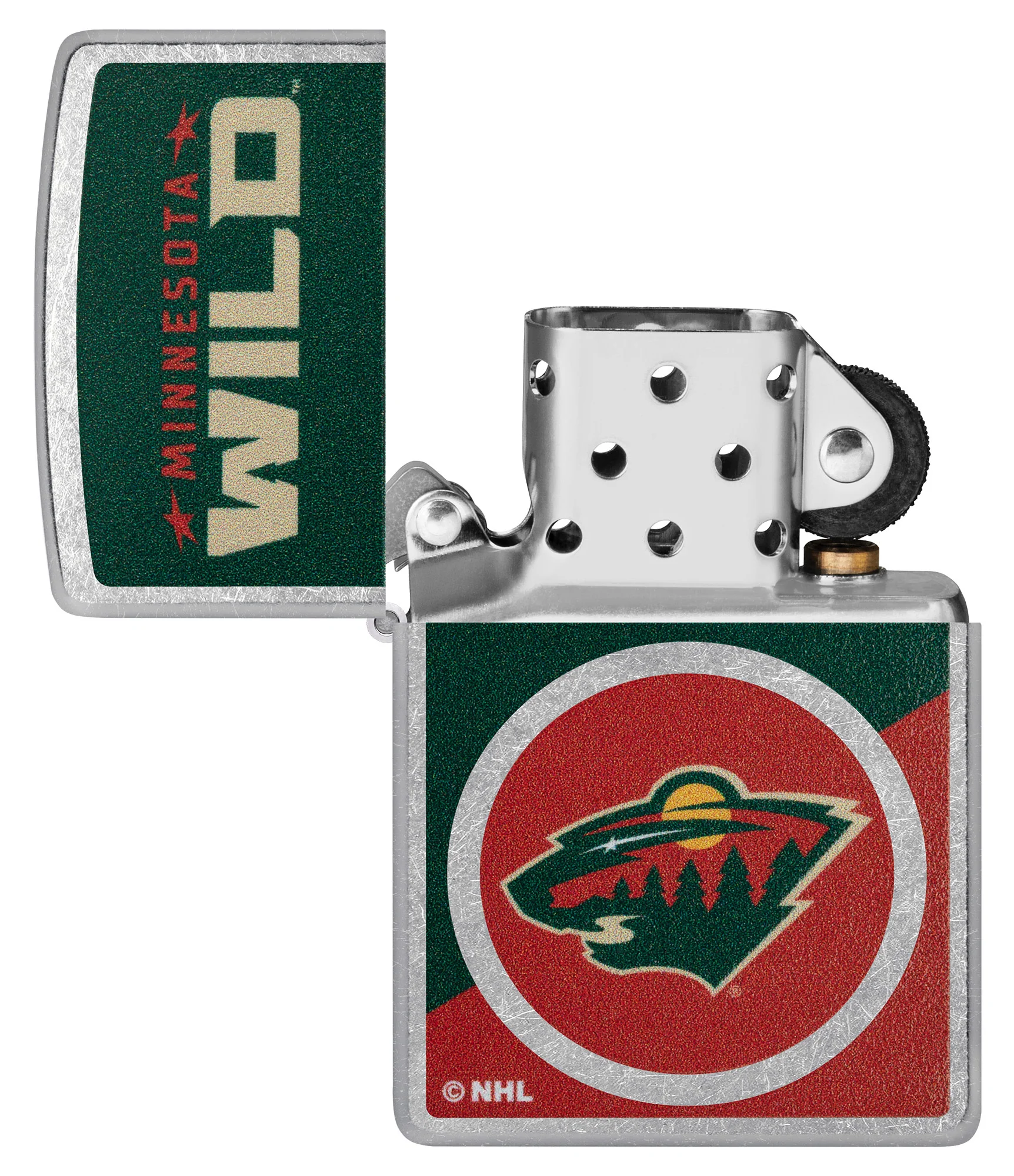 Minnesota Wild® Colorblock Logo Design