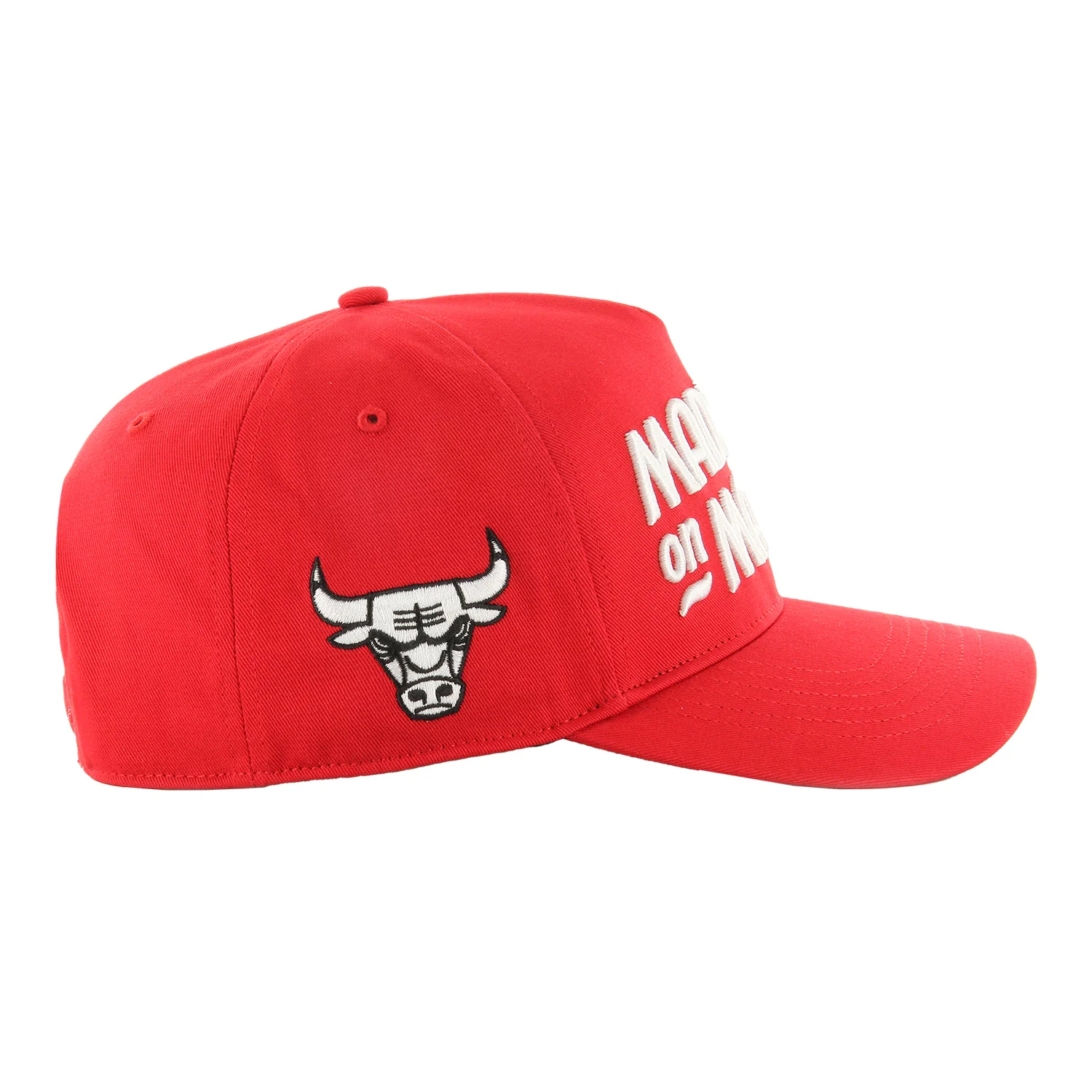 2023-24 CHICAGO BULLS CITY EDITION 47 BRAND MADHOUSE ON MADISON HITCH HAT