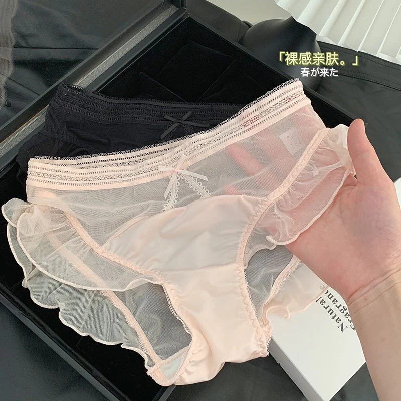 Cooling Petal See Through Sexy Underwear