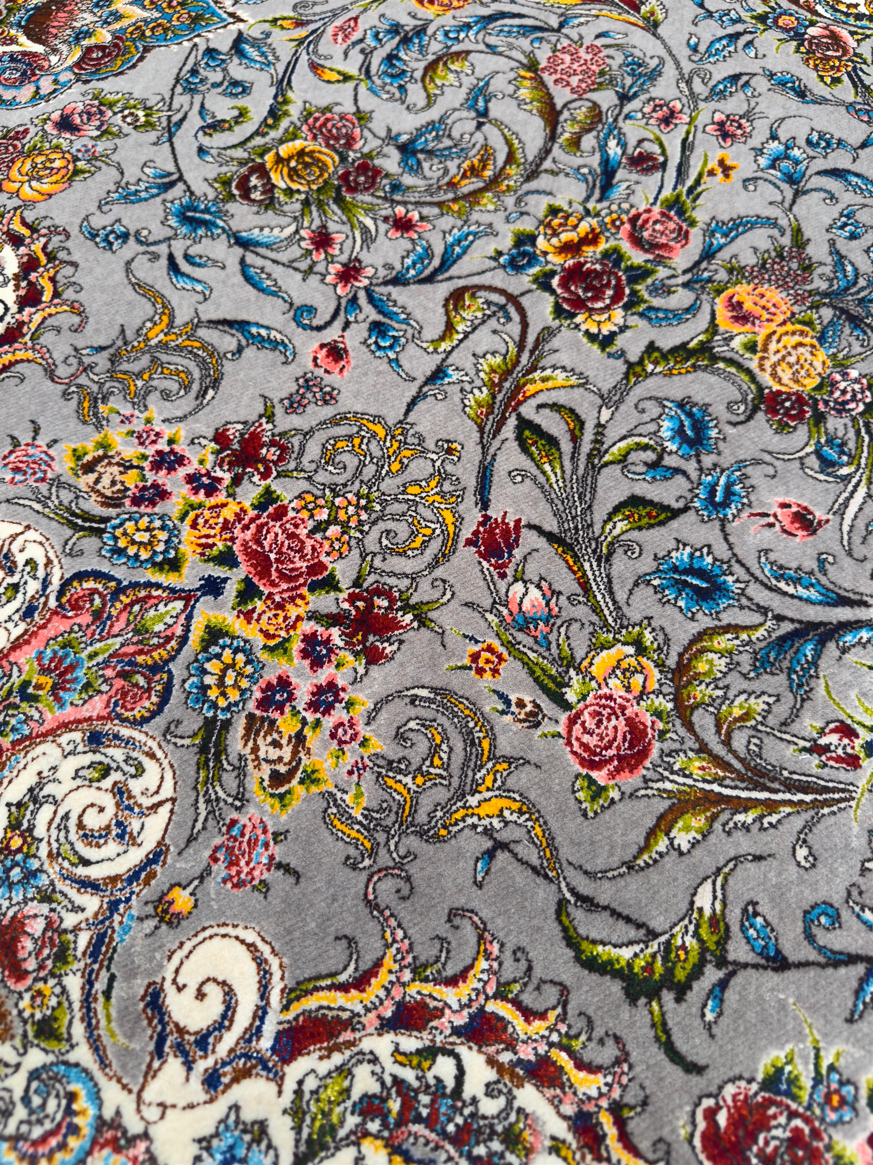 Pure Silk Persian Rug