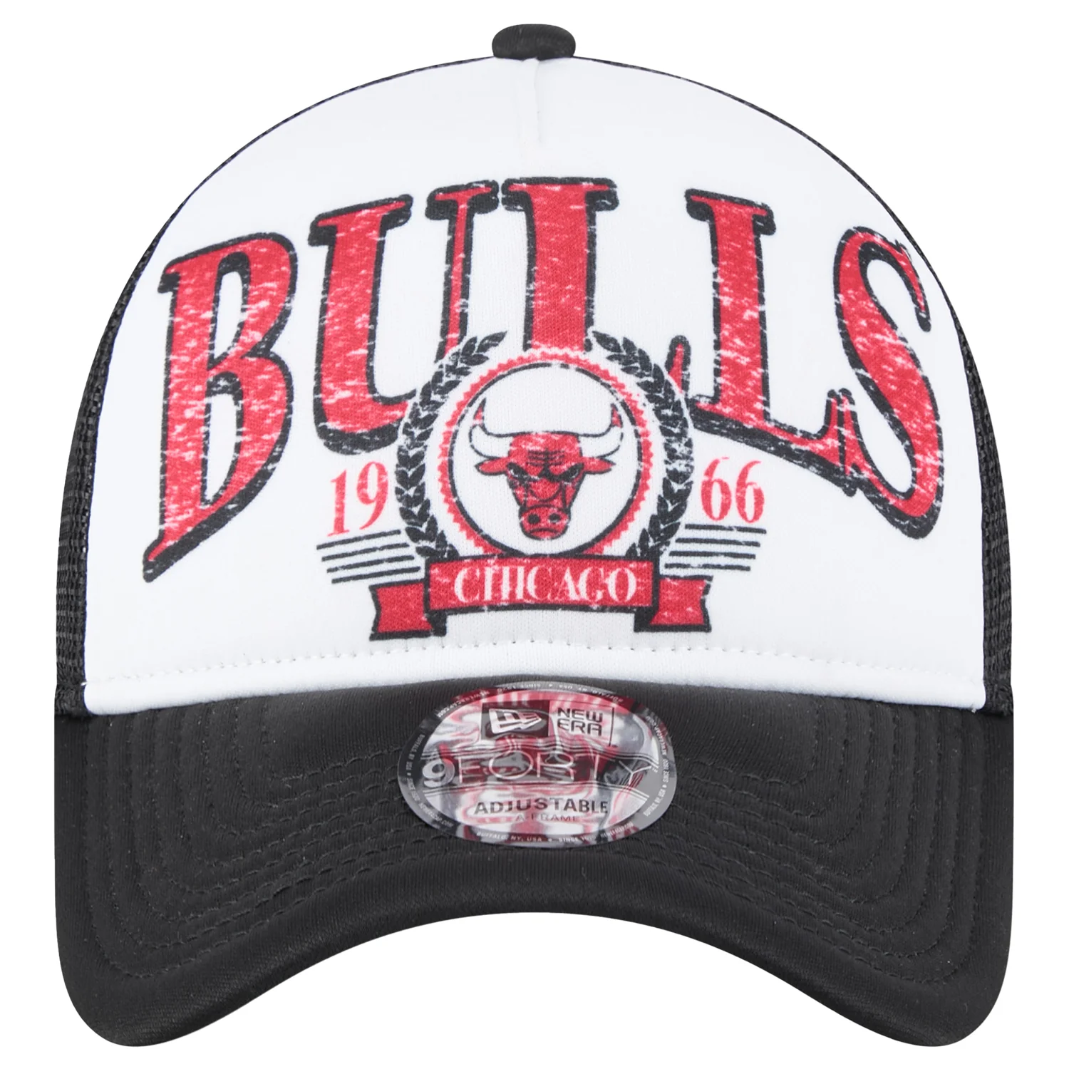 Chicago Bulls New Era 940 A-Frame Varsity Laurel Golfer