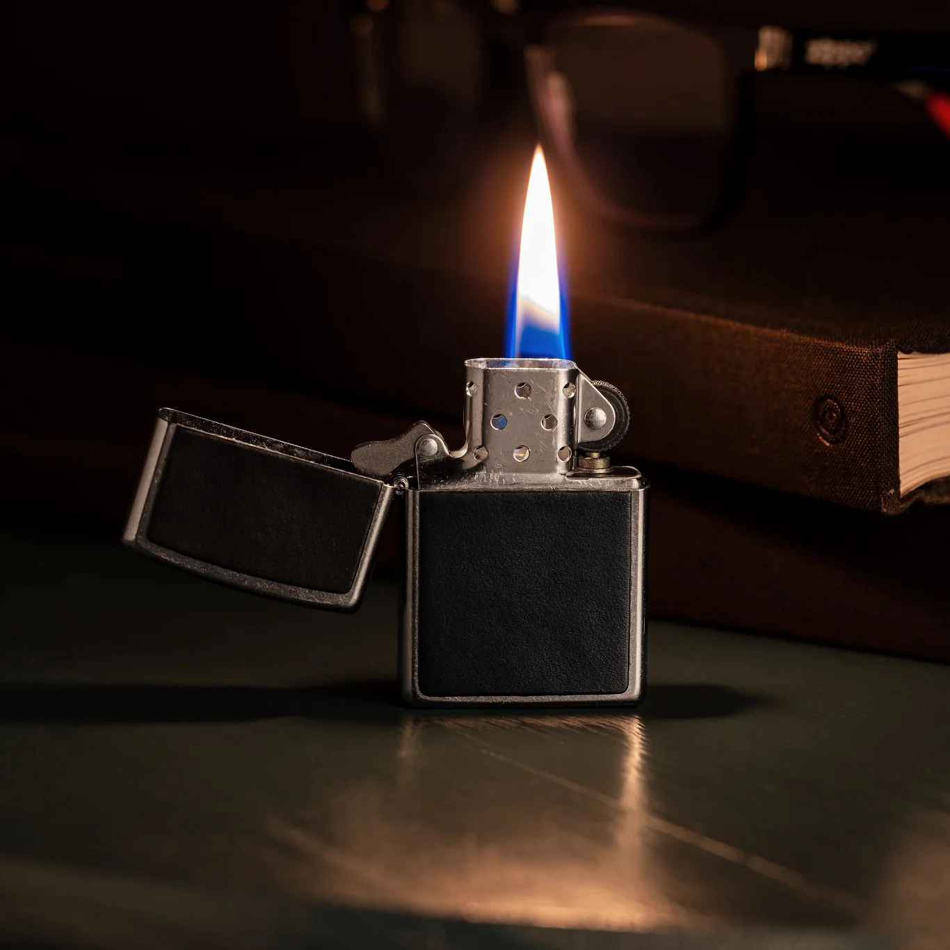 Black Leather Emblem