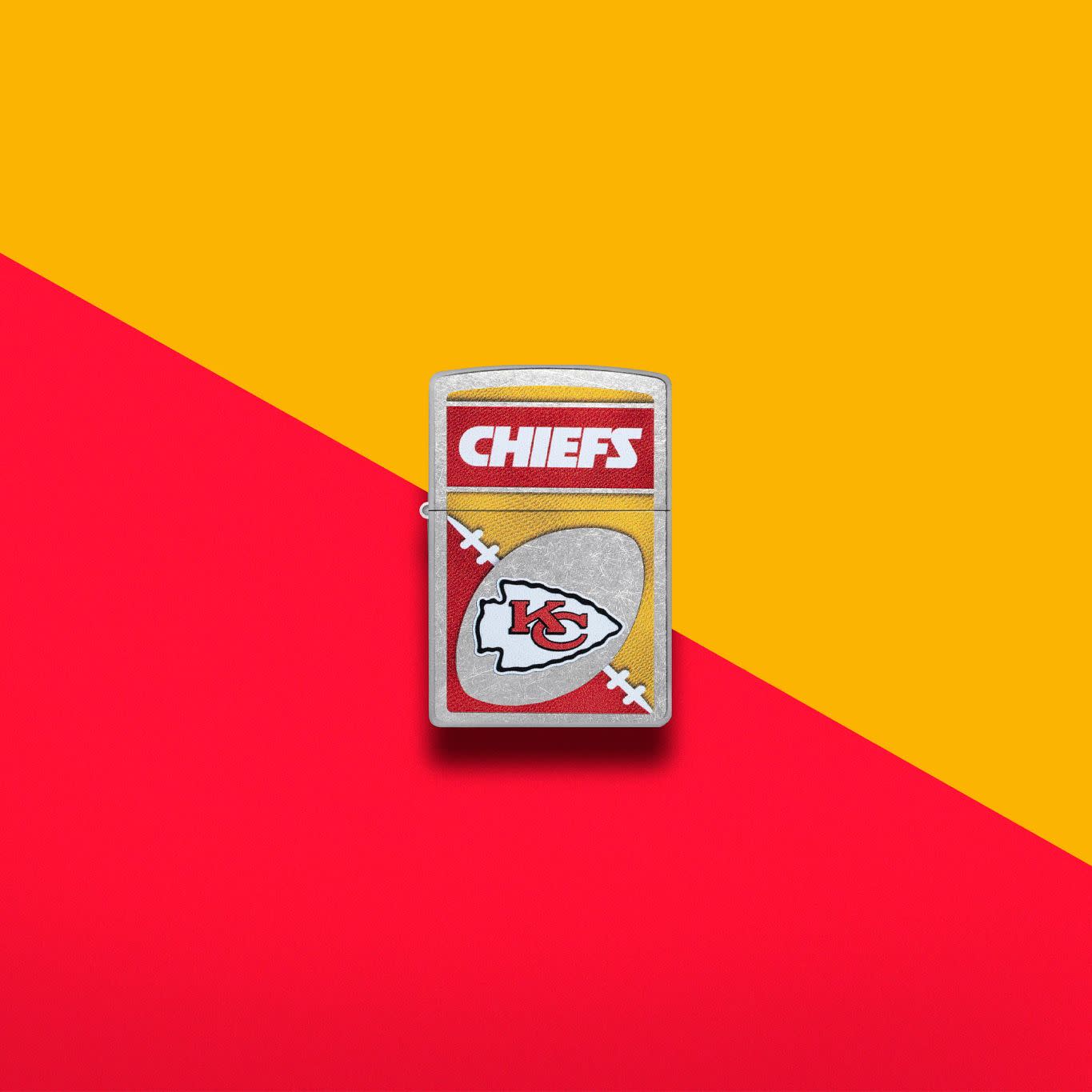 NFL Kansas City Chiefs Chrome Logo Design