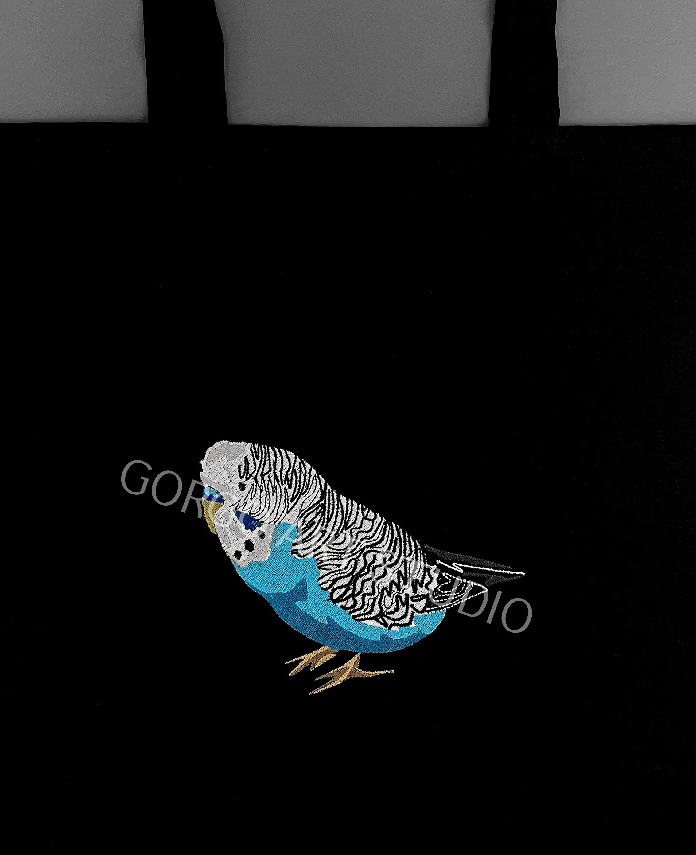 Embroidered Cotton Tote Bag