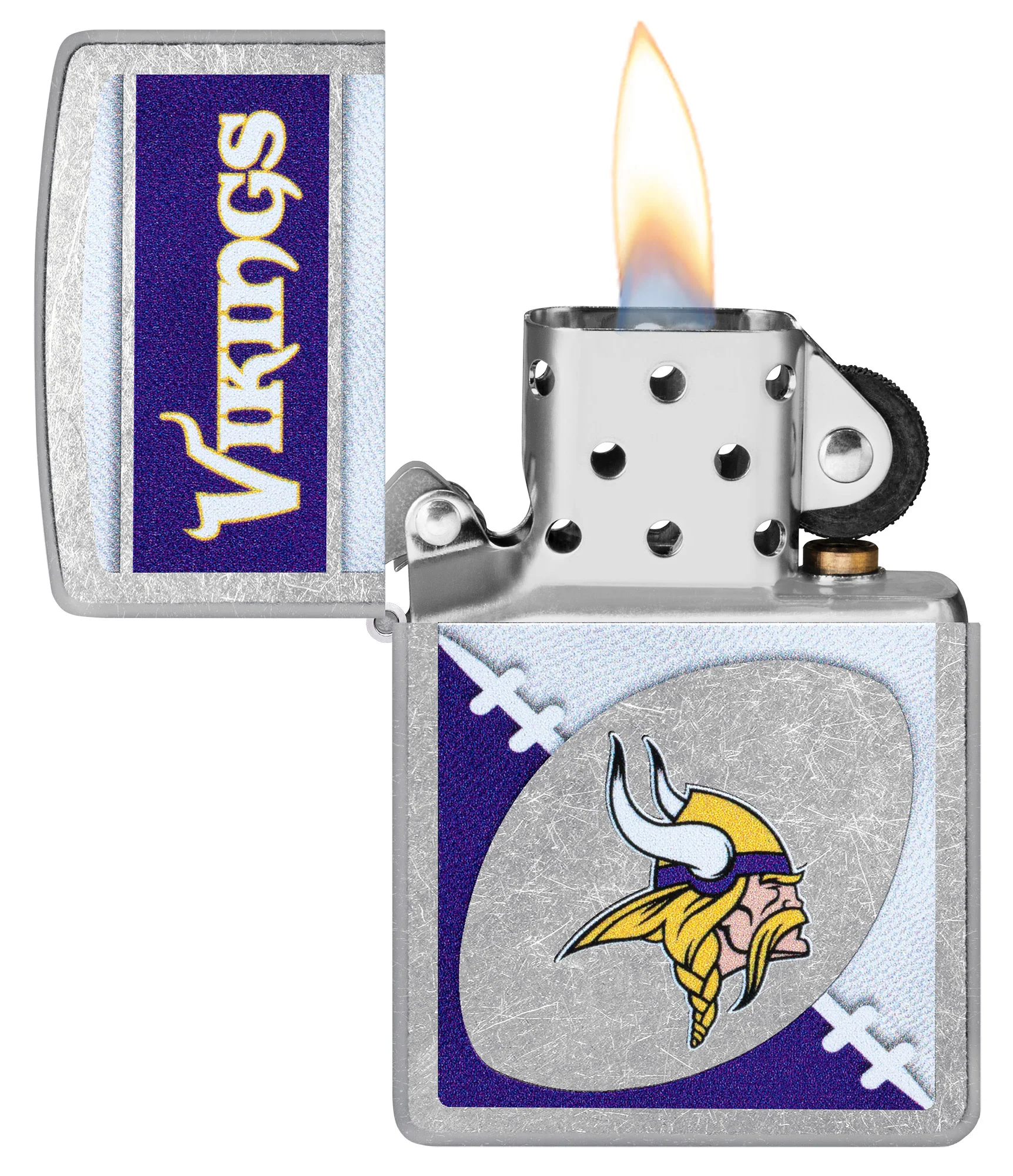 NFL Minnesota Vikings Chrome Logo Design