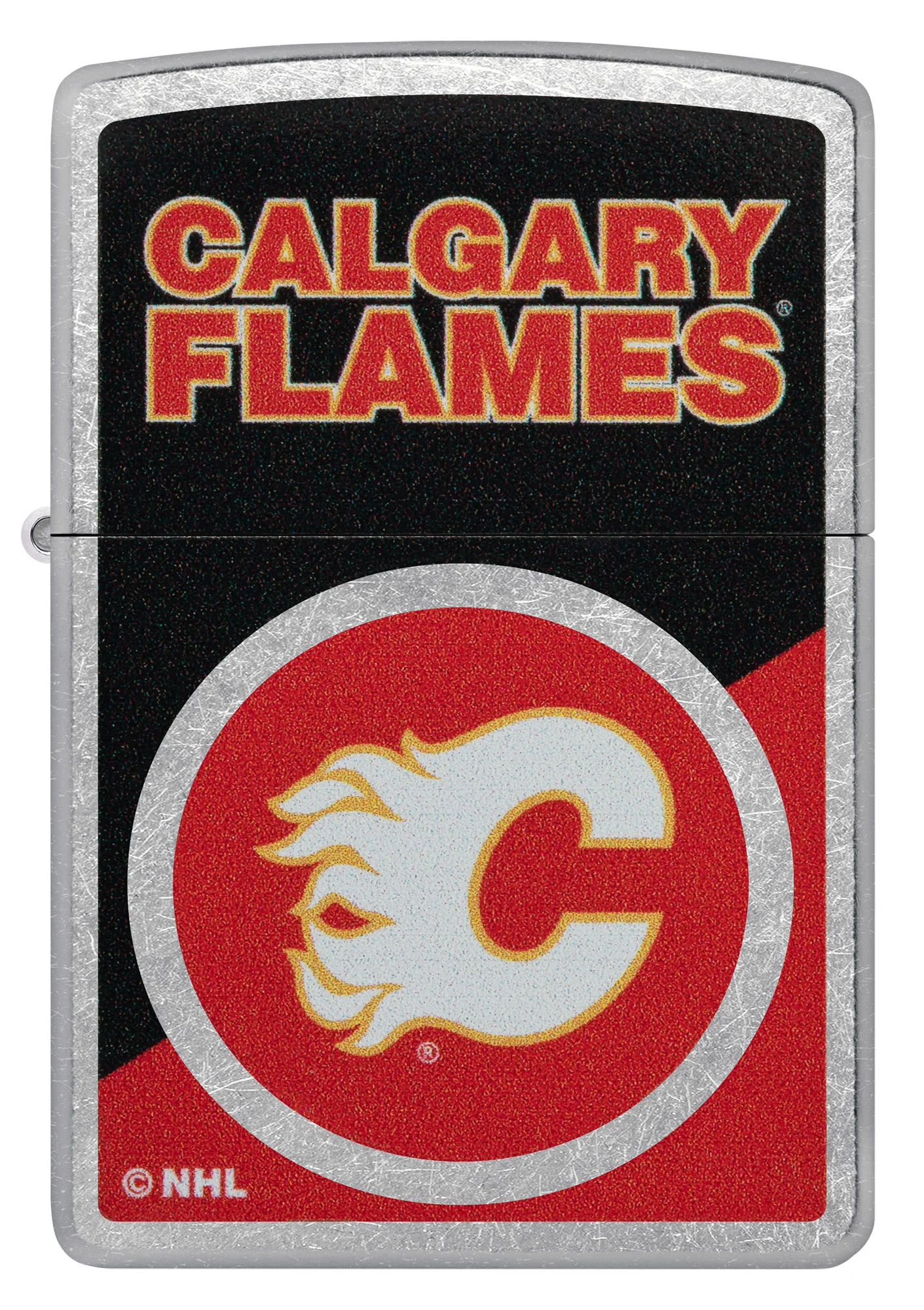 Calgary Flames® Colorblock Logo Design