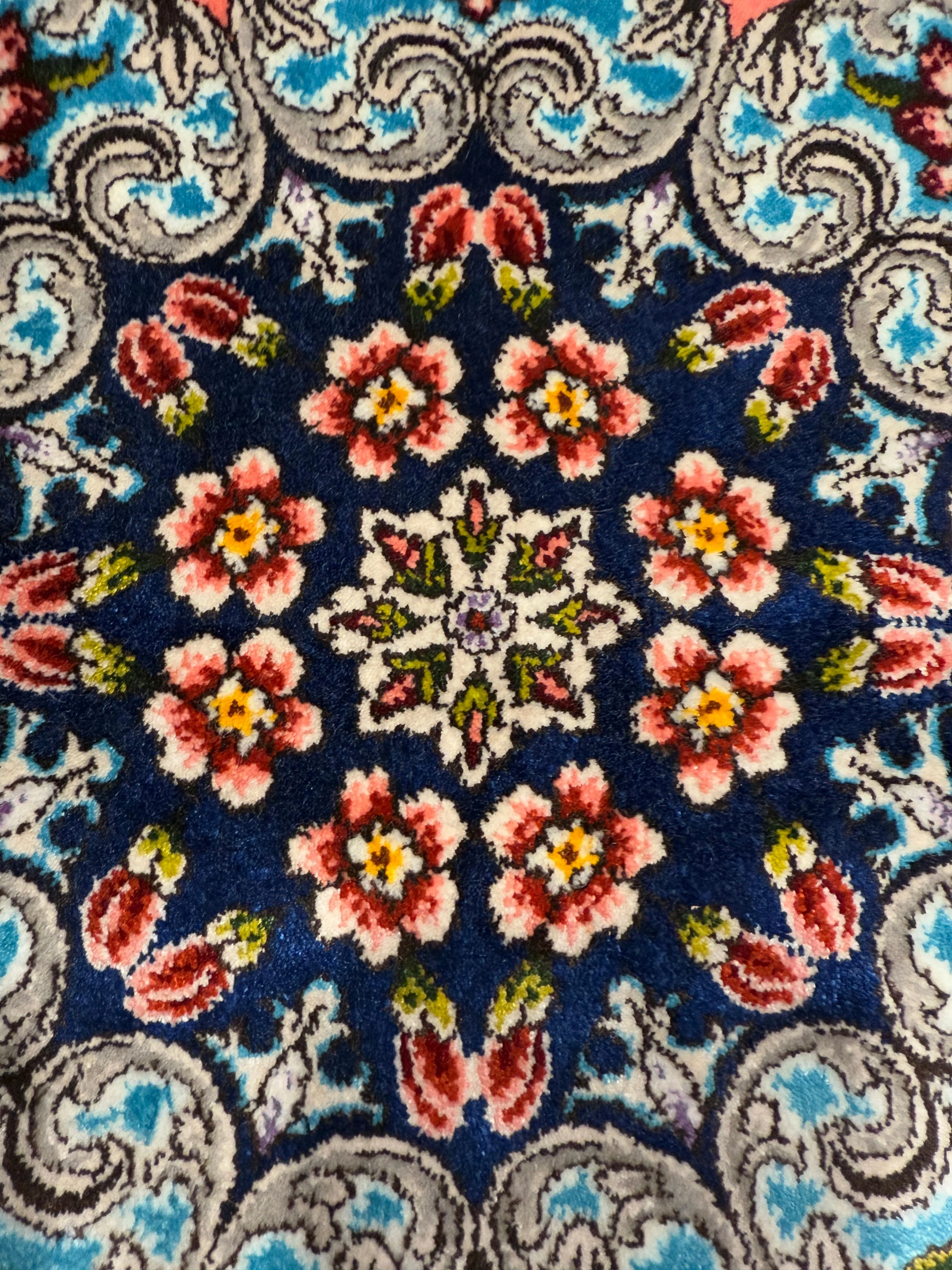 Fine Persian Silk Rug