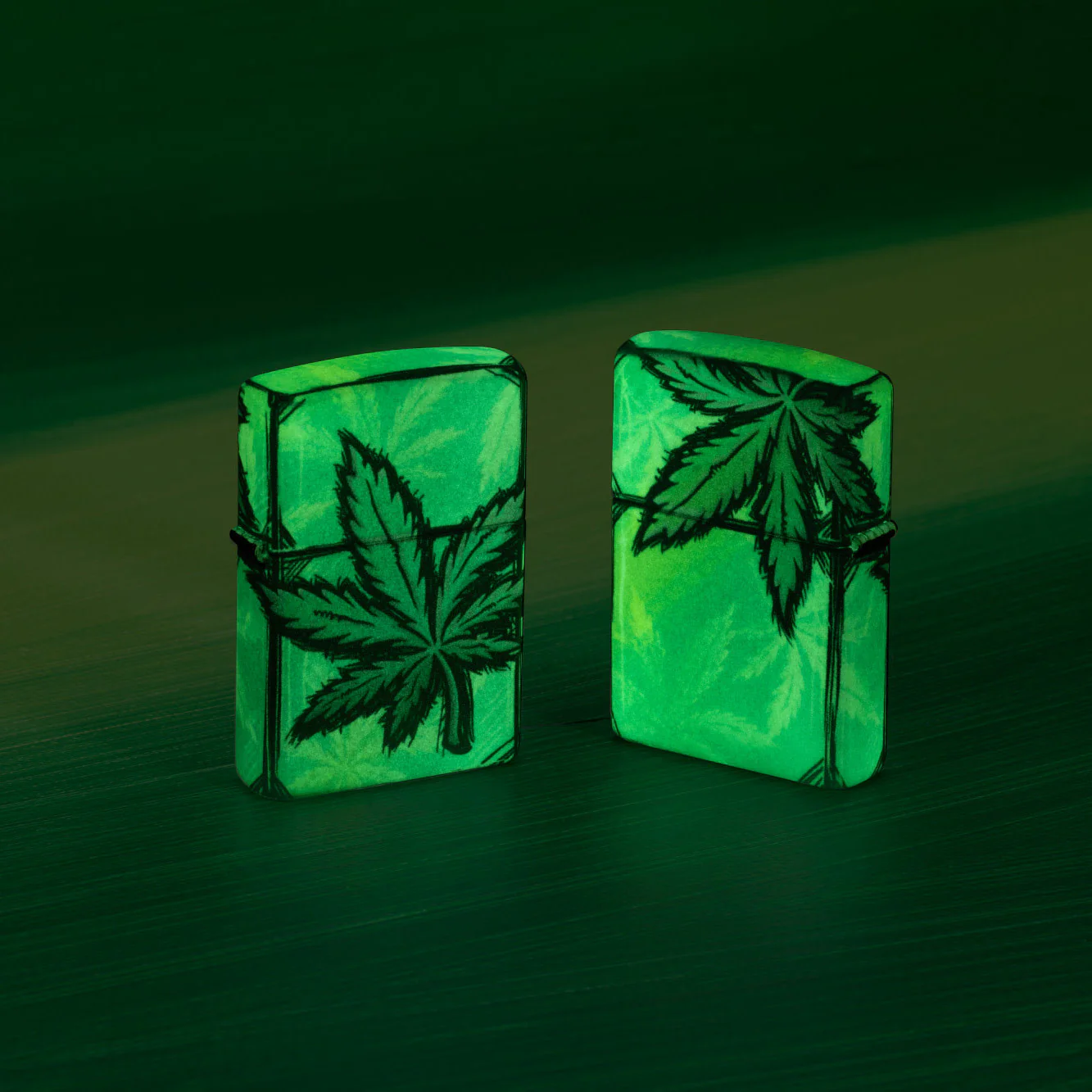 Glowing Leaves Design
