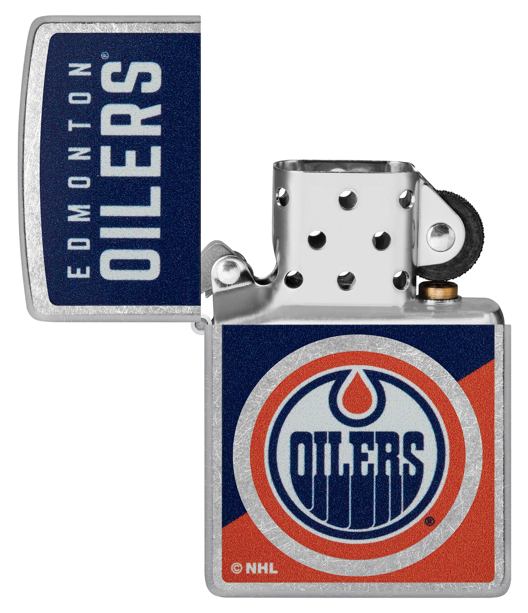 Edmonton Oilers® Colorblock Logo Design