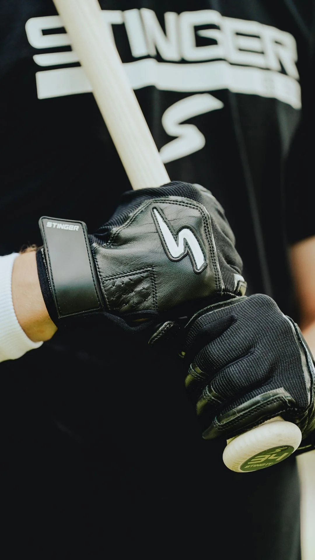 Sting Squad Batting Gloves - Black Out