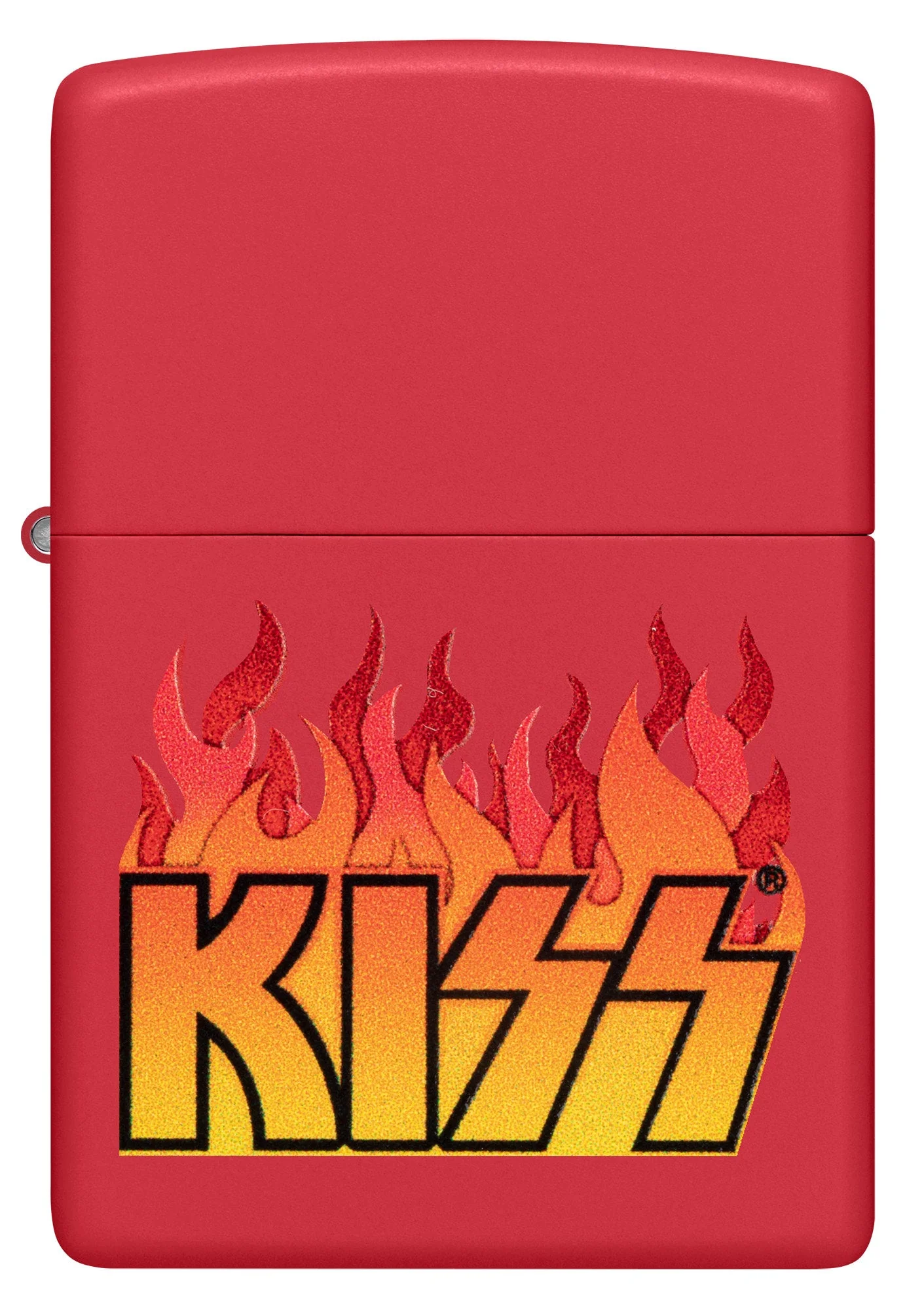 KISS® Flaming Logo Design