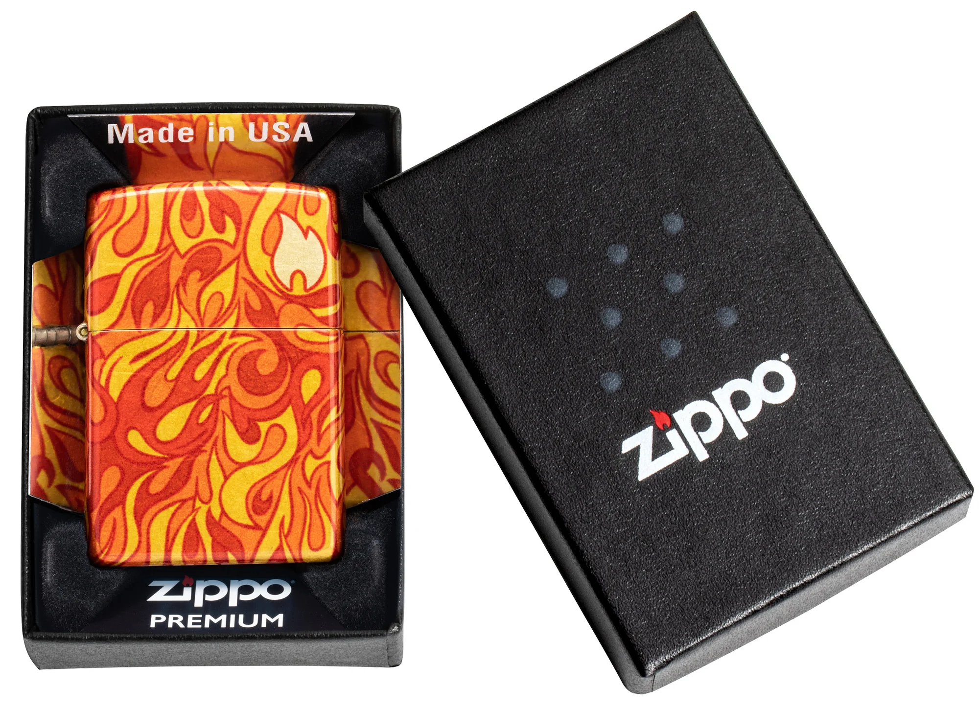 Fire Zippo Design