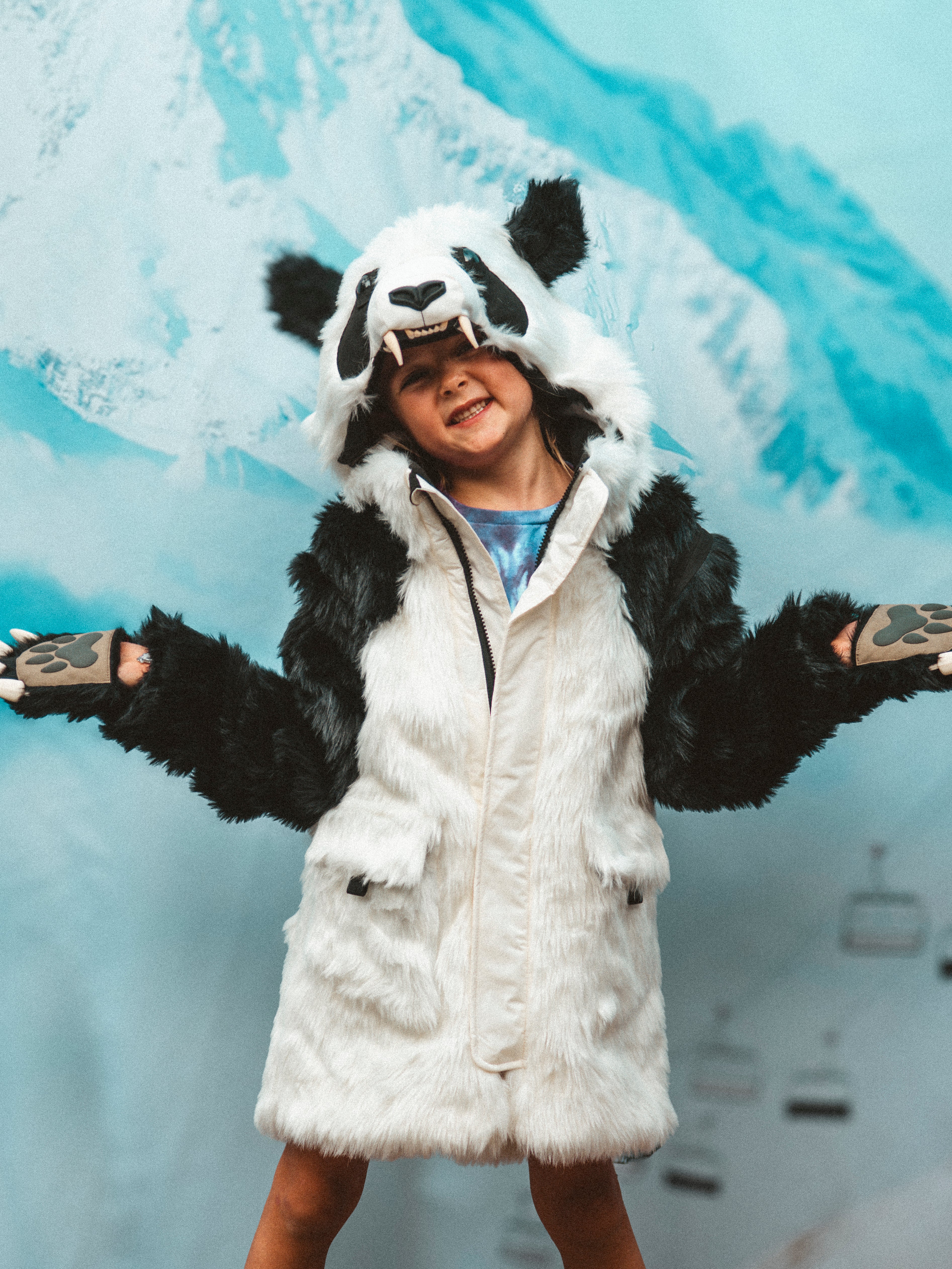 KIDS' PANDA COAT