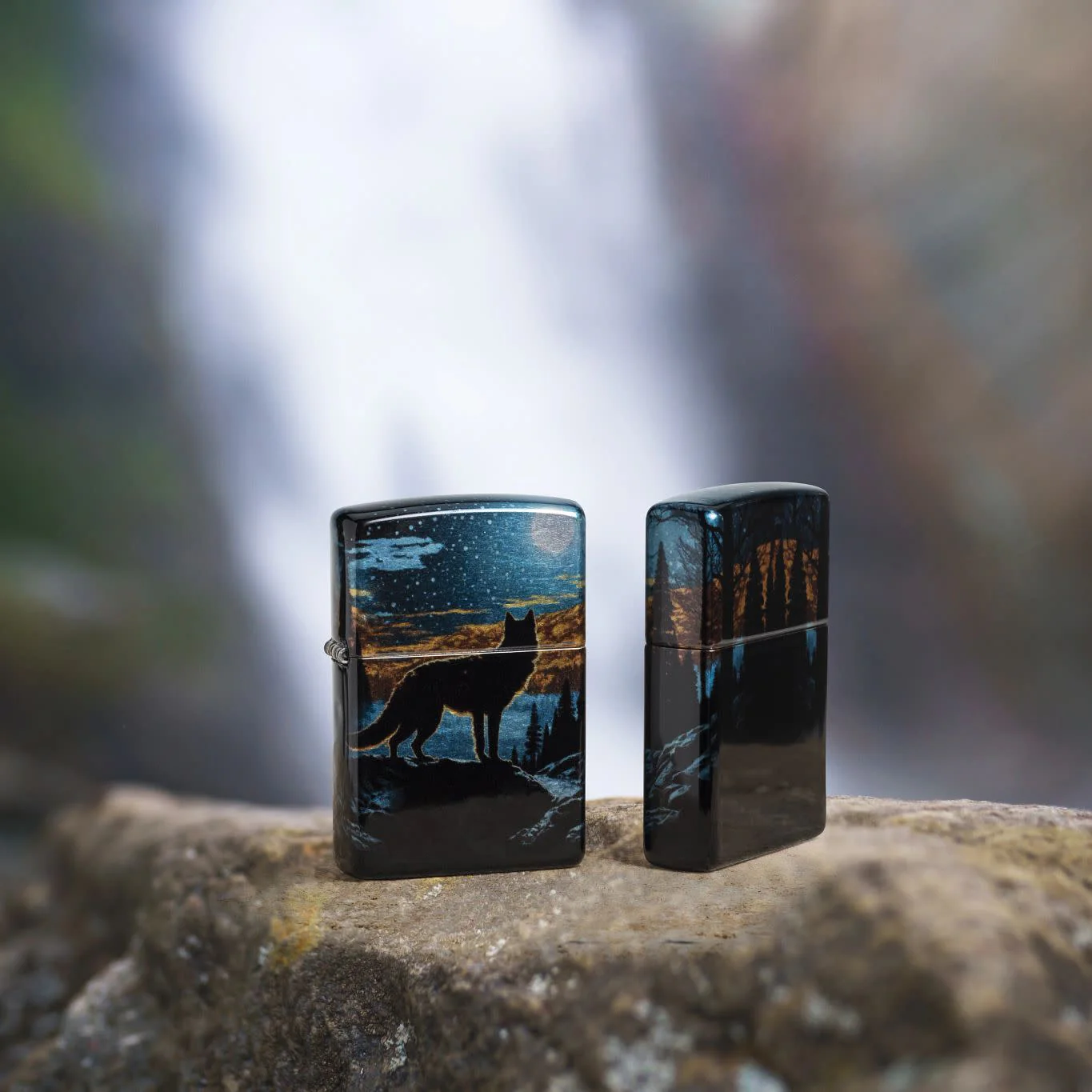 Moonlight Wolf Design