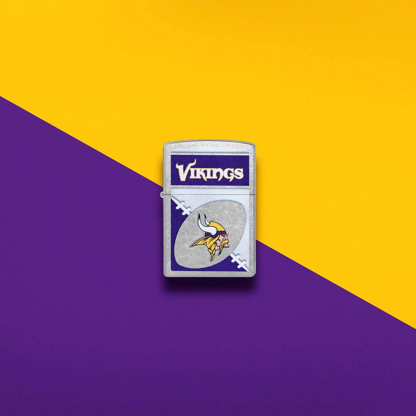 NFL Minnesota Vikings Chrome Logo Design