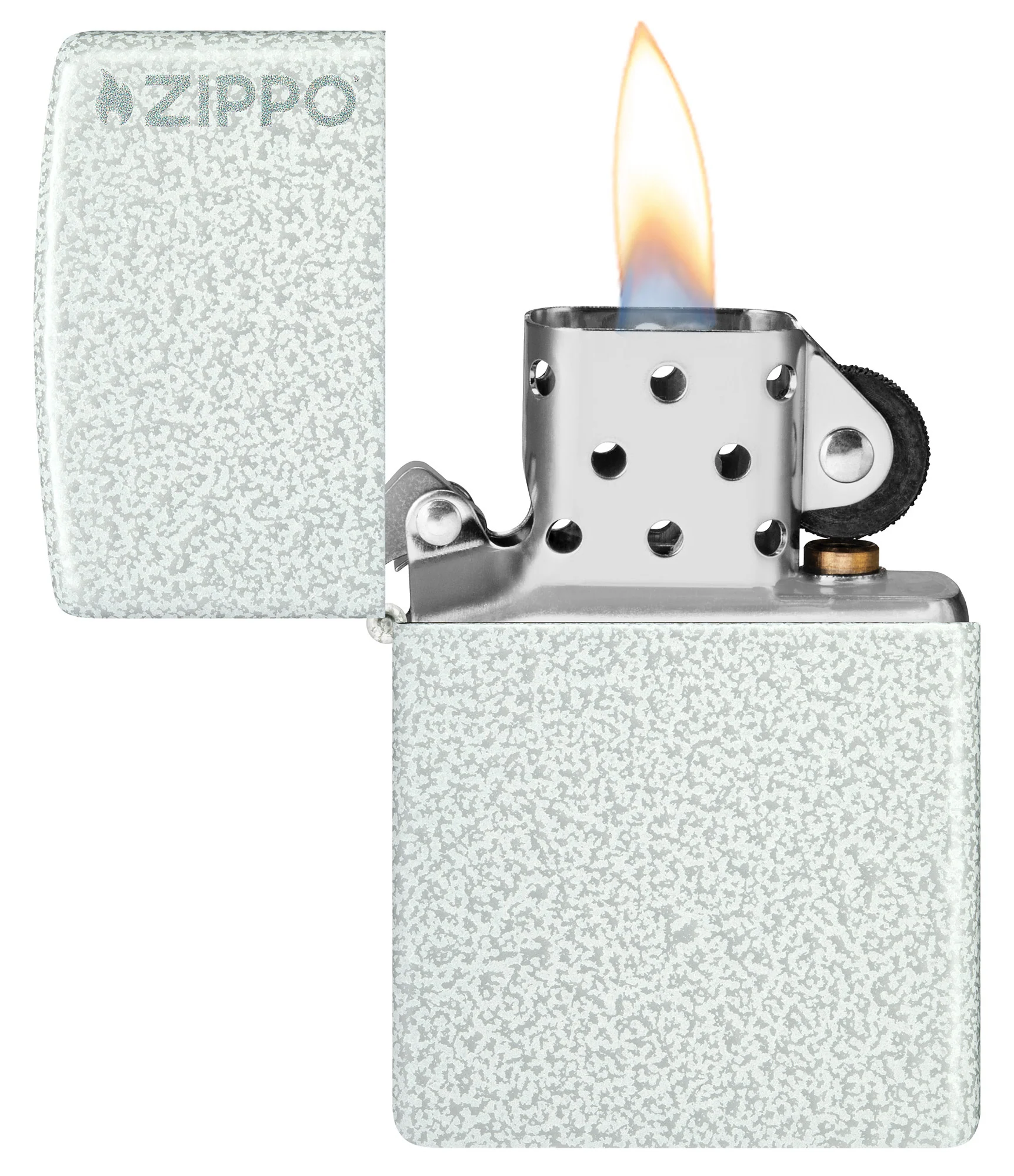 Classic Glacier Zippo Logo