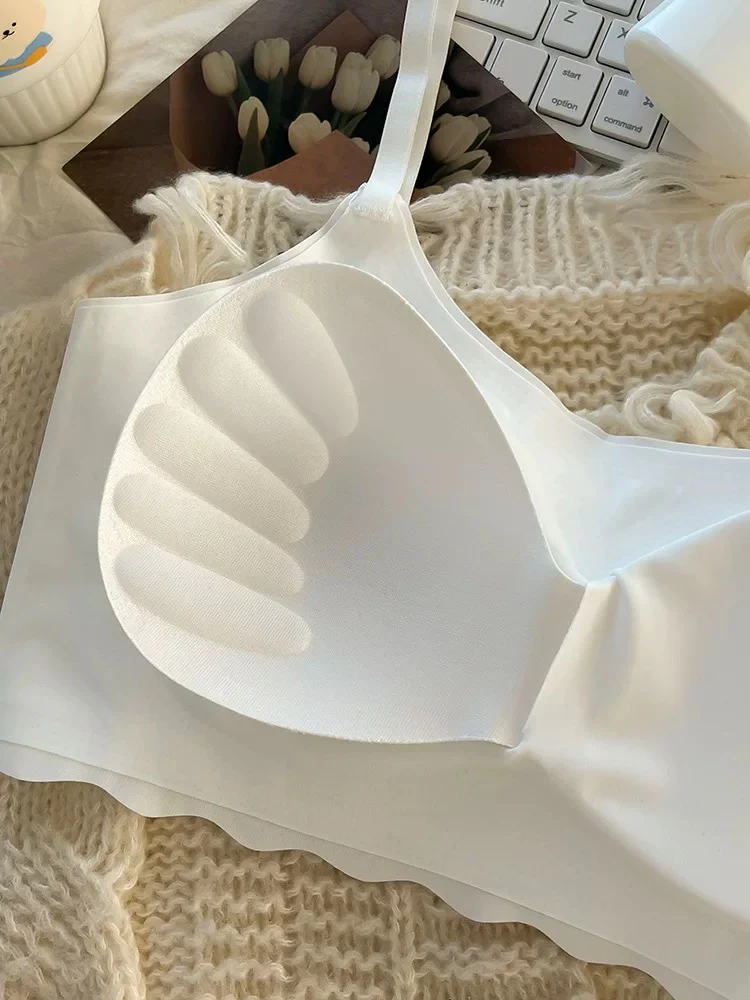 Full-Coverage Seamless Bra Top