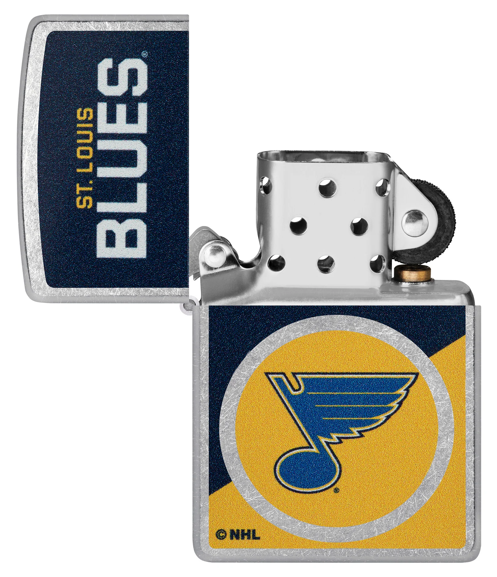 St. Louis Blues® Colorblock Logo Design