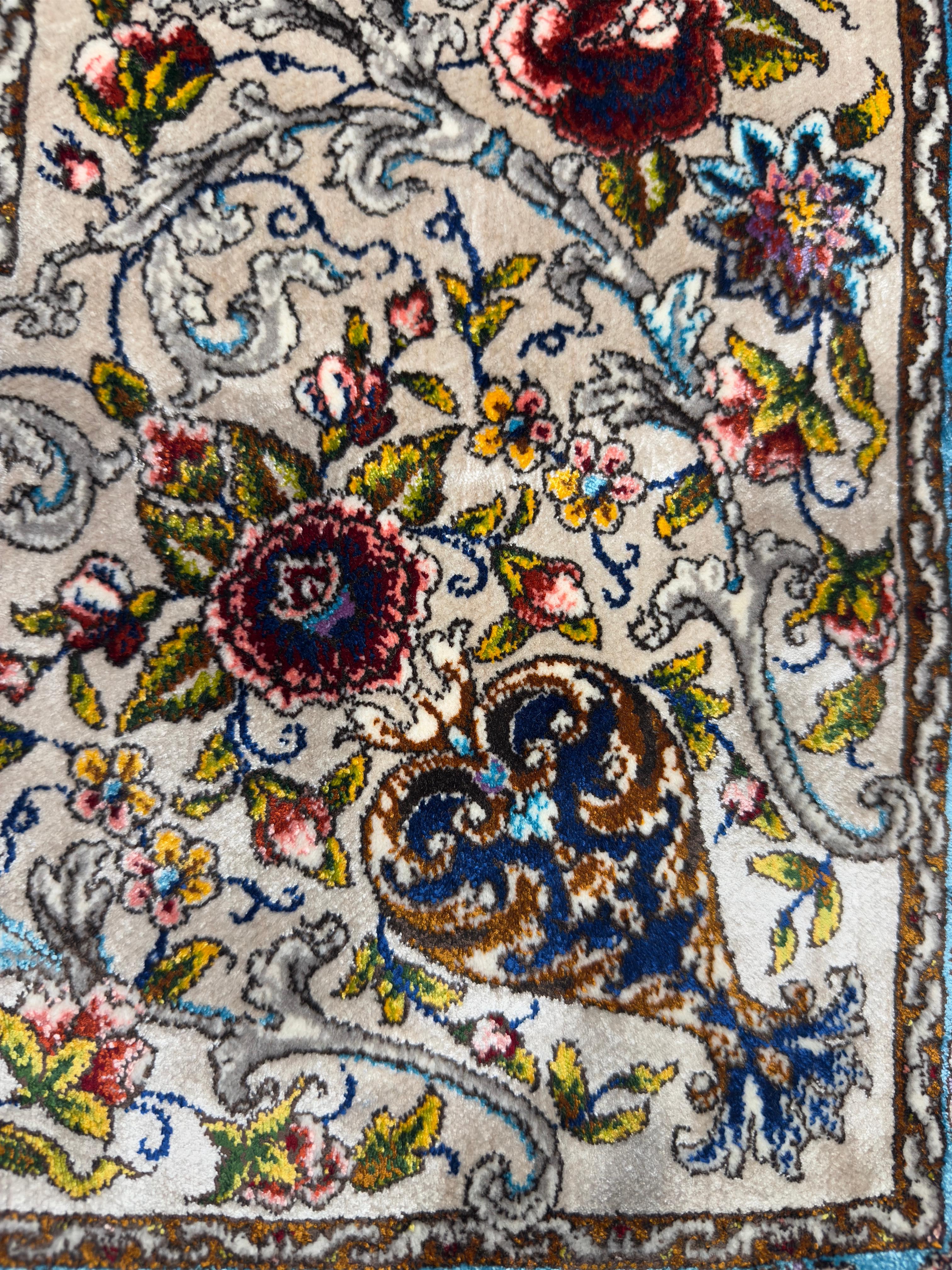 Fine Persian Silk Rug