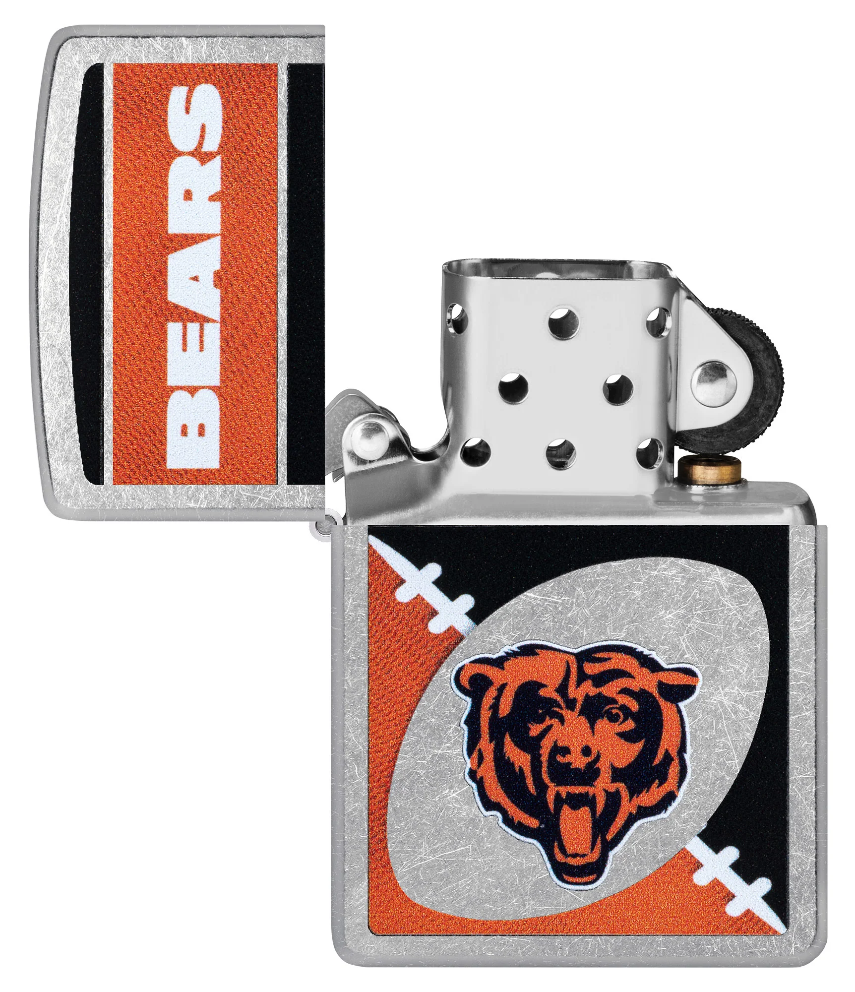 NFL Chicago Bears Chrome Logo Design