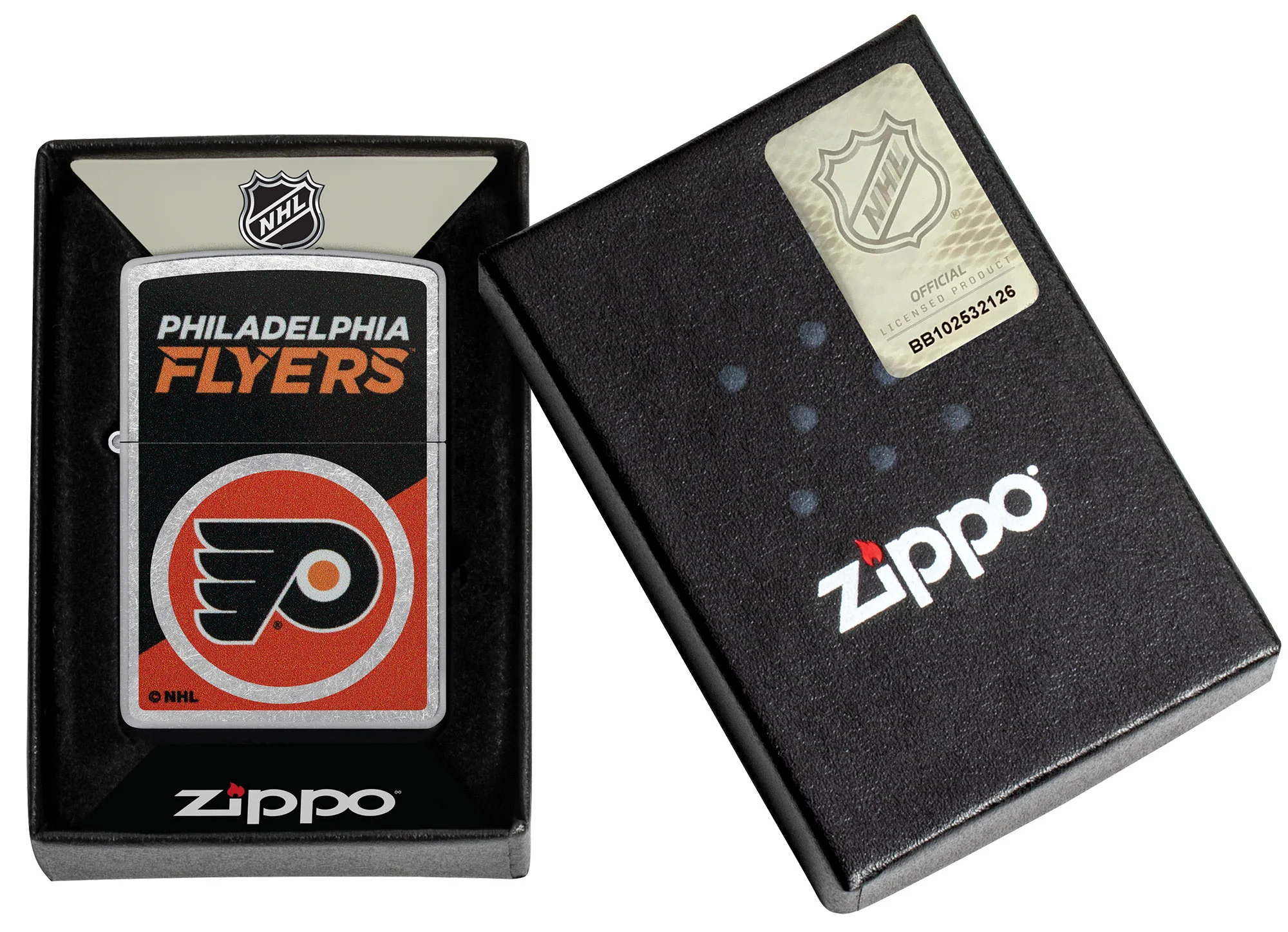 Philadelphia Flyers® Colorblock Logo Design