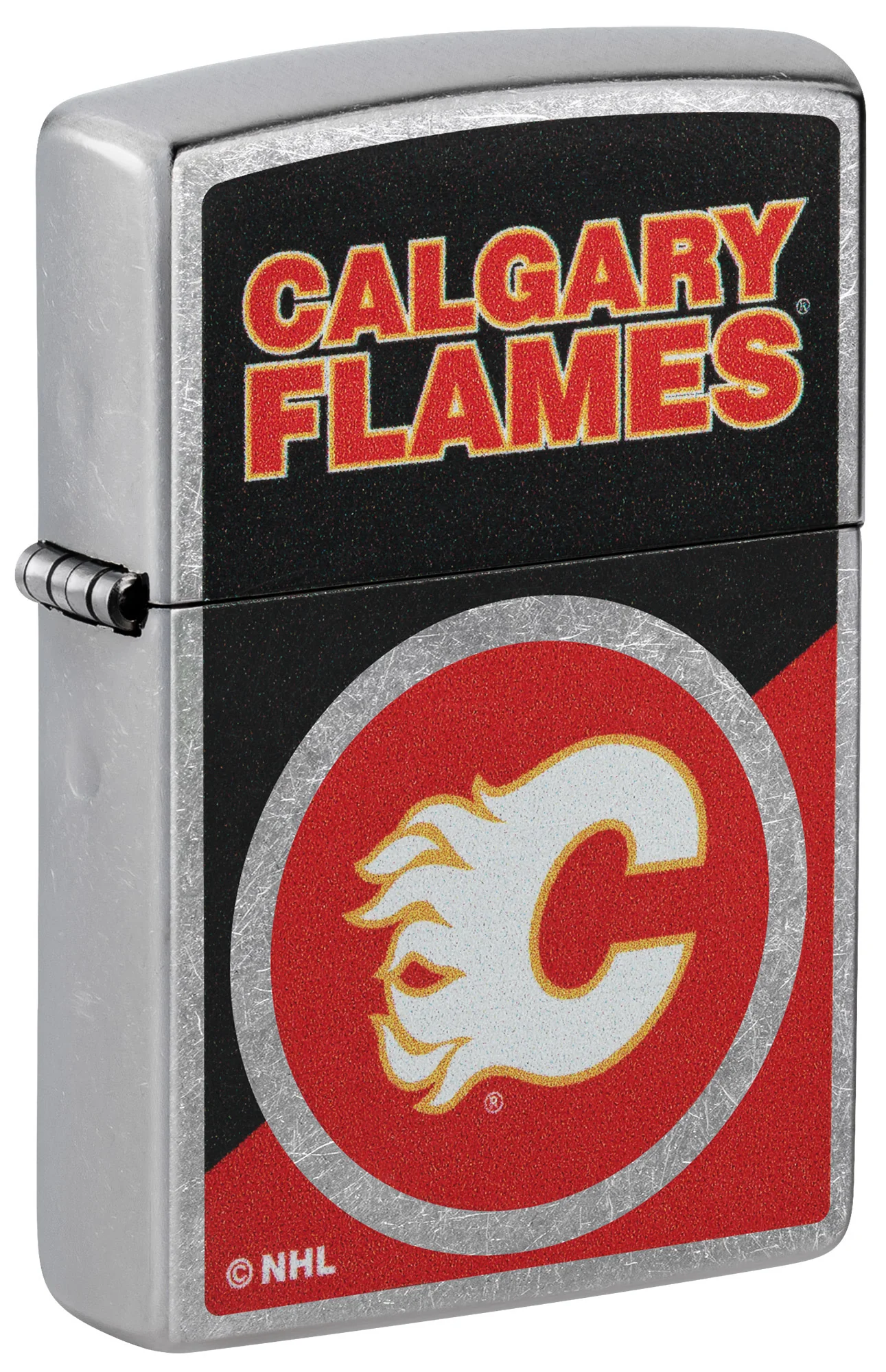 Calgary Flames® Colorblock Logo Design