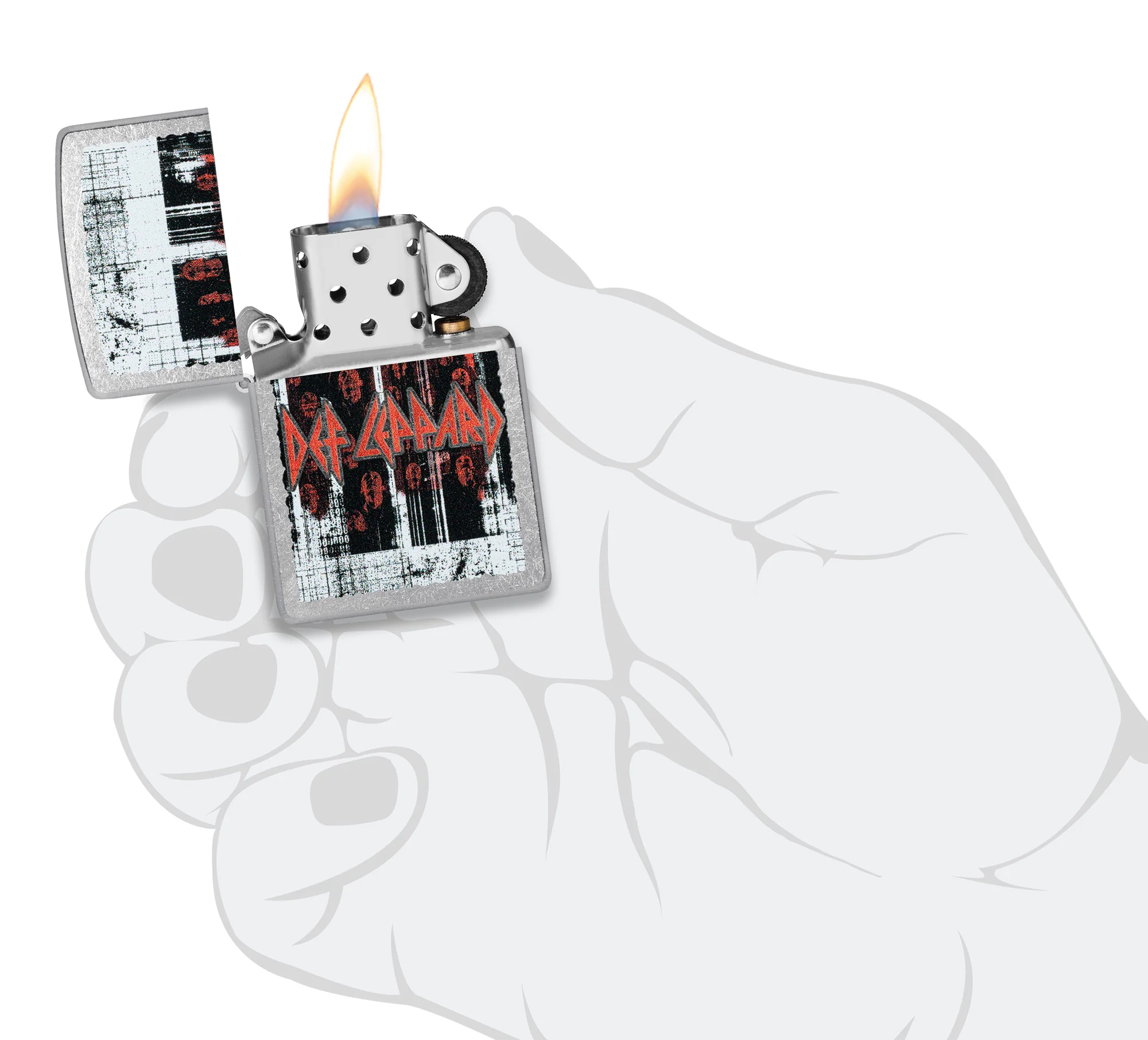 Def Leppard Many Faces Design