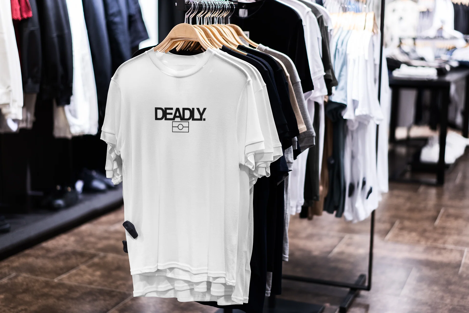 Deadly Tee: White