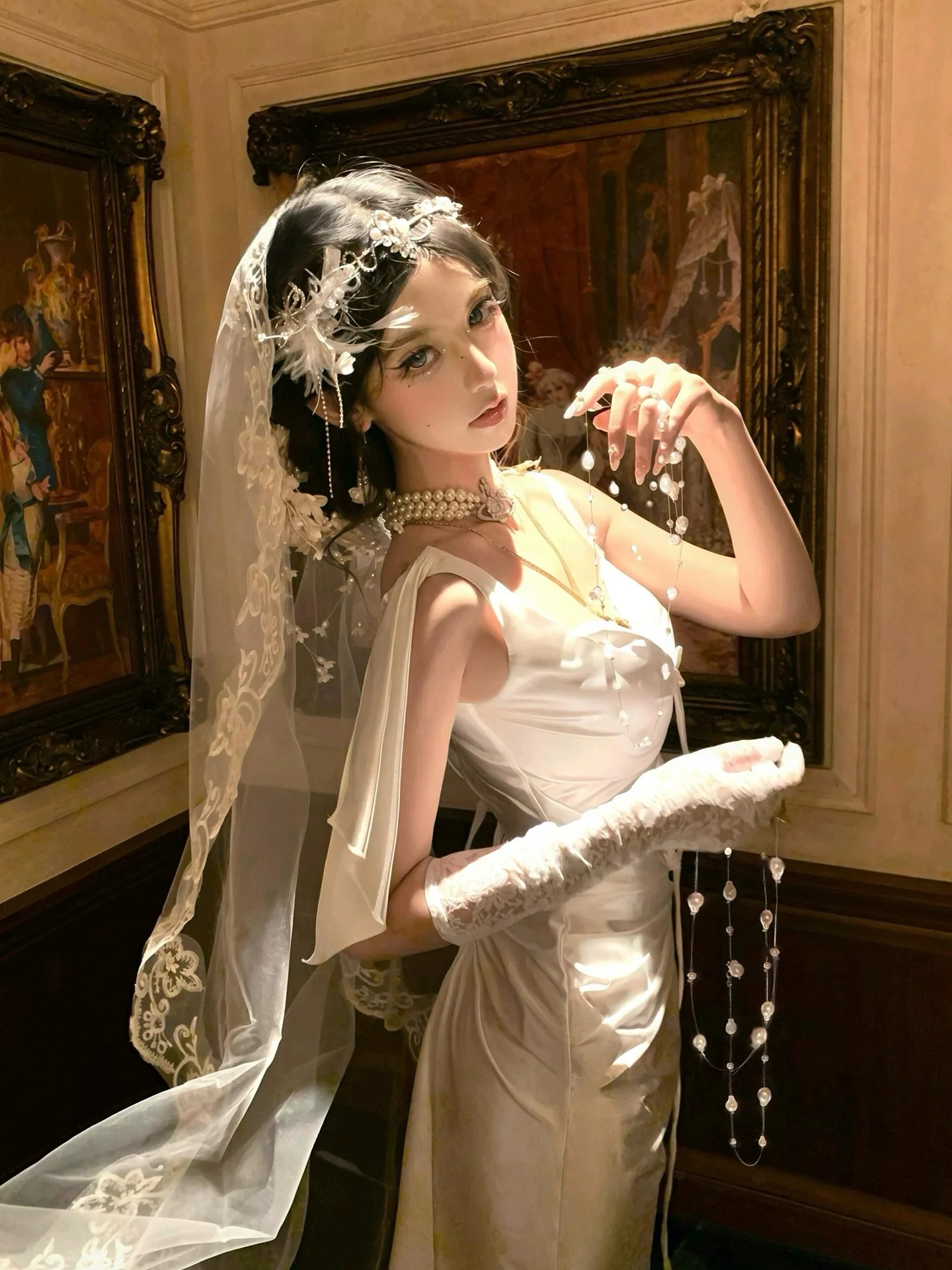 Opulent Whisper Lace Chemise