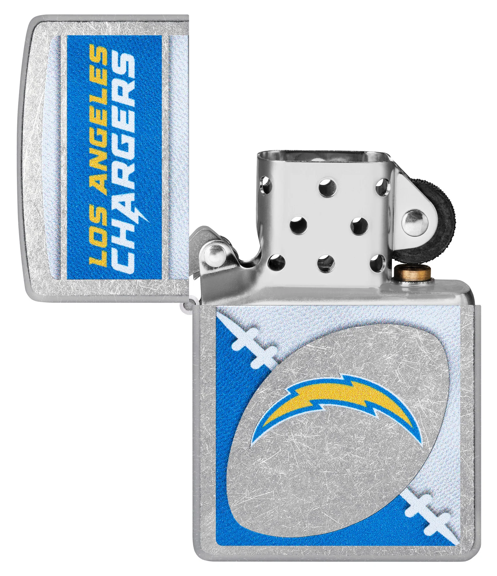 NFL Los Angeles Chargers Chrome Logo Design
