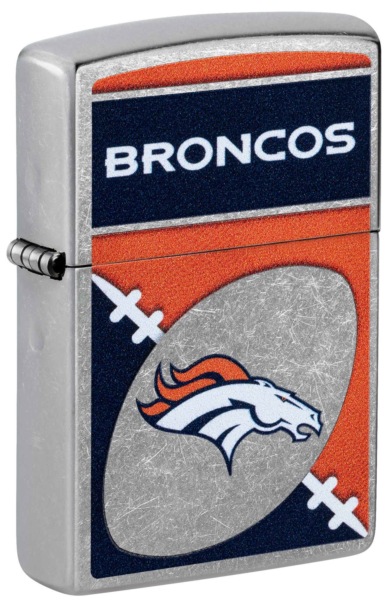 NFL Denver Broncos Chrome Logo Design