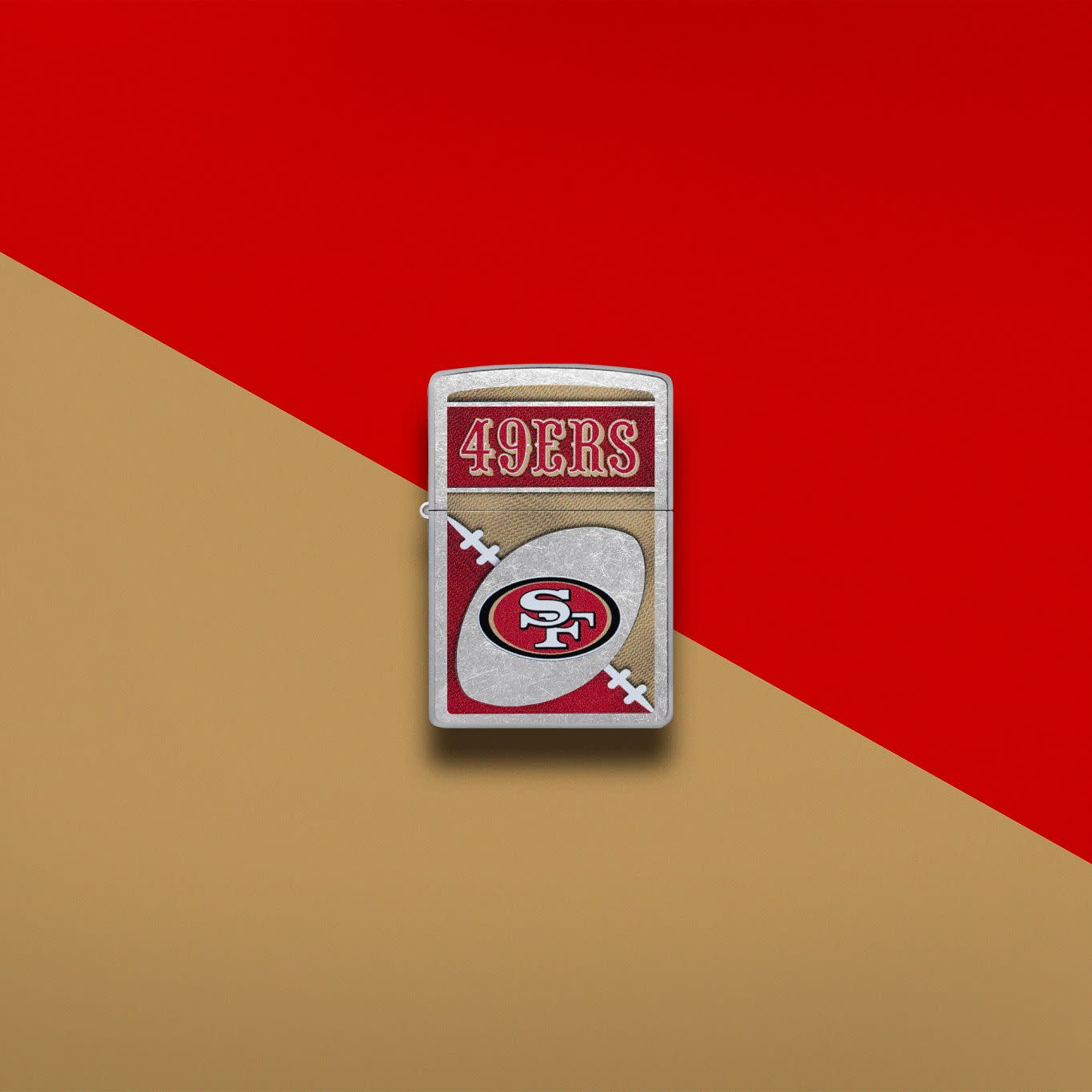 NFL San Francisco 49ers Chrome Logo Design