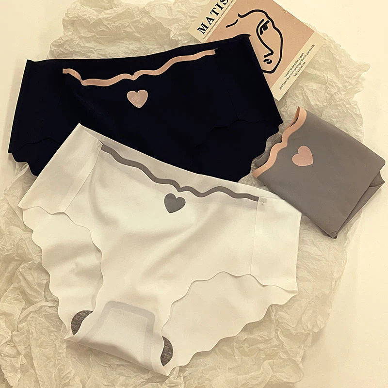 Cutie Girl Ice Silk Seamless Comfy Underwear