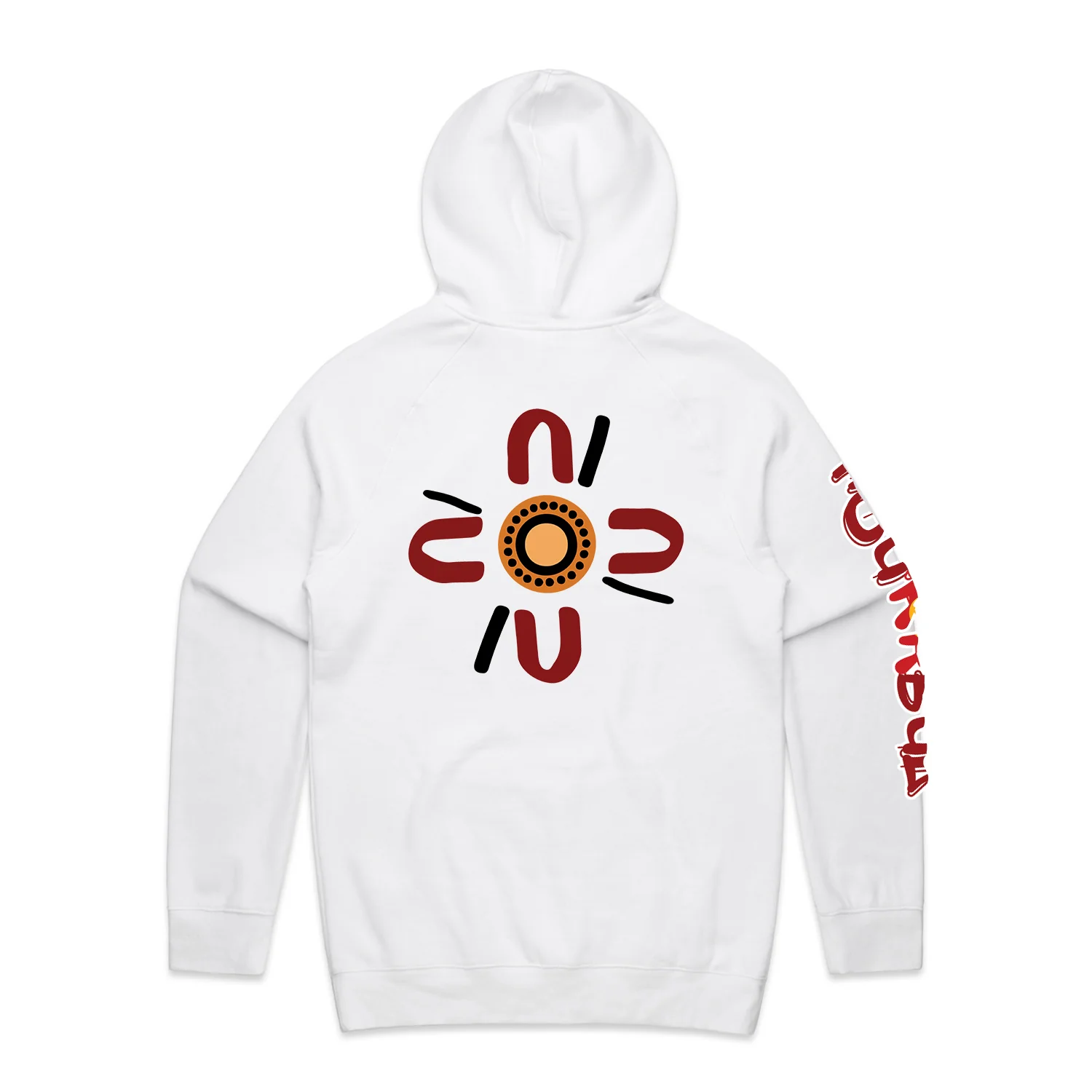 White- Paint Dripping Graffiti Flag™️ Logo