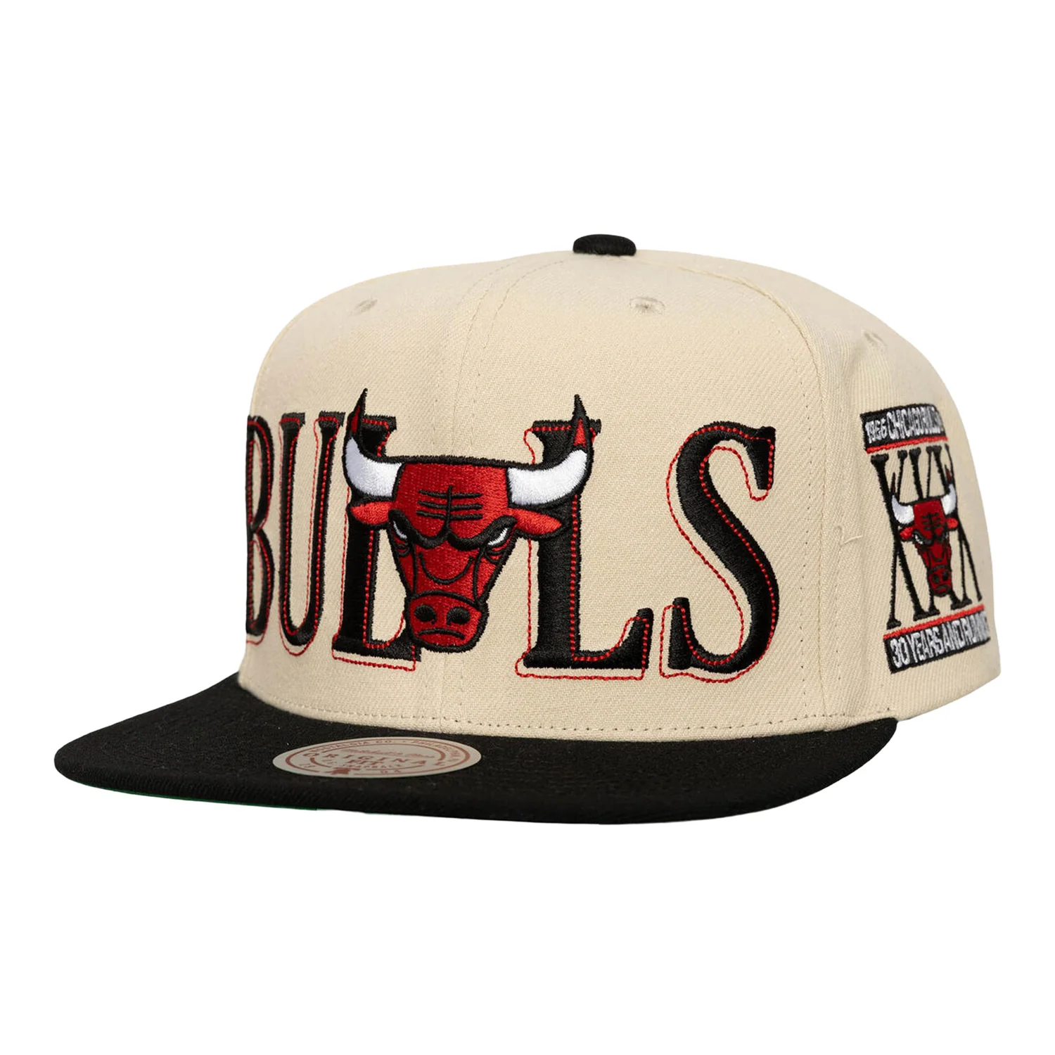 Chicago Bulls Mitchell & Ness Across the Board Snapback