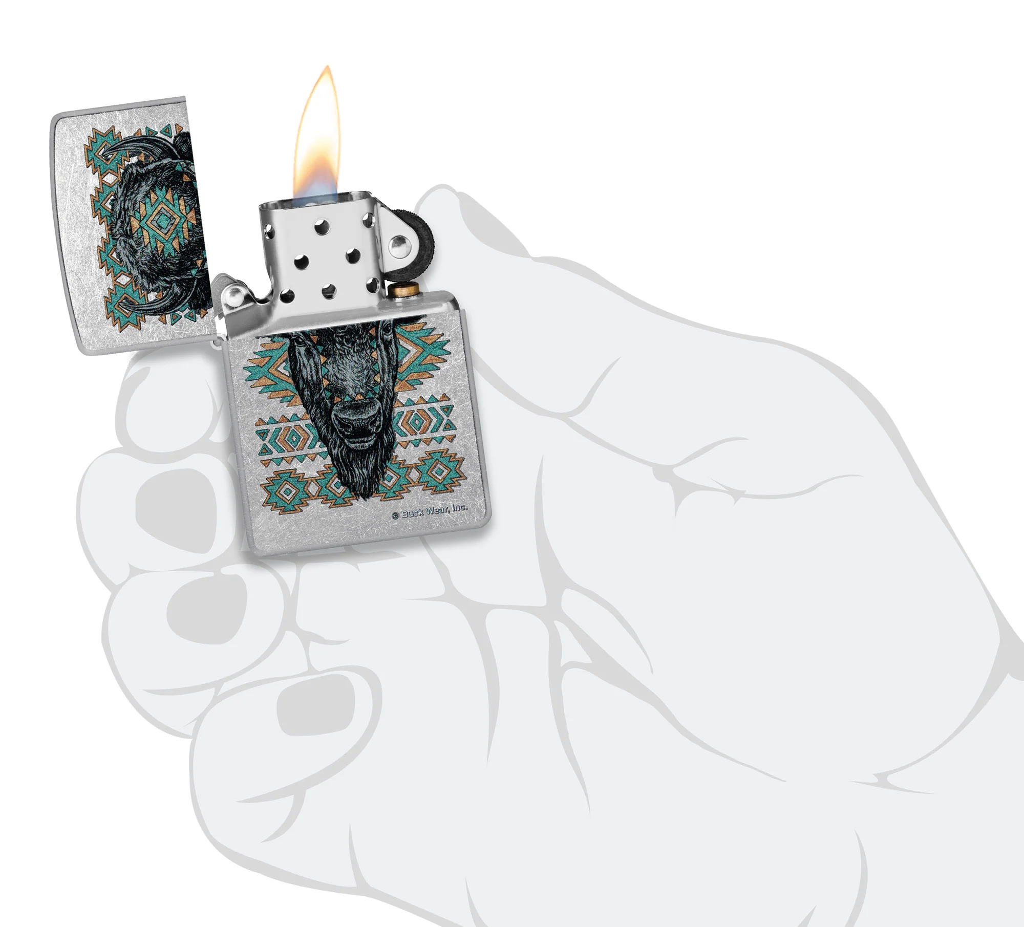 Buck Wear™ Bison Design