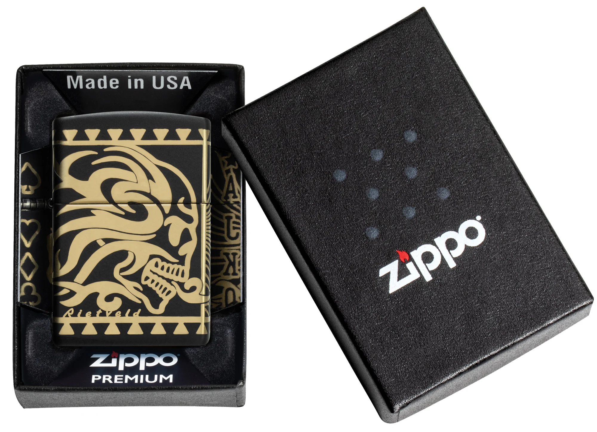 Rietveld Tribal Skull Design