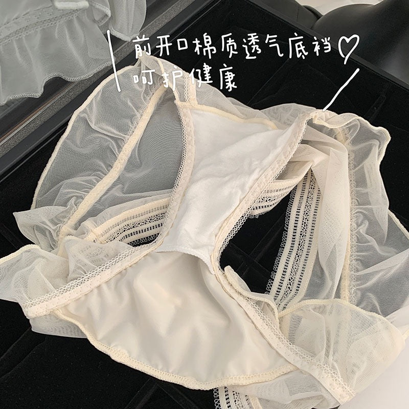 Cooling Petal See Through Sexy Underwear