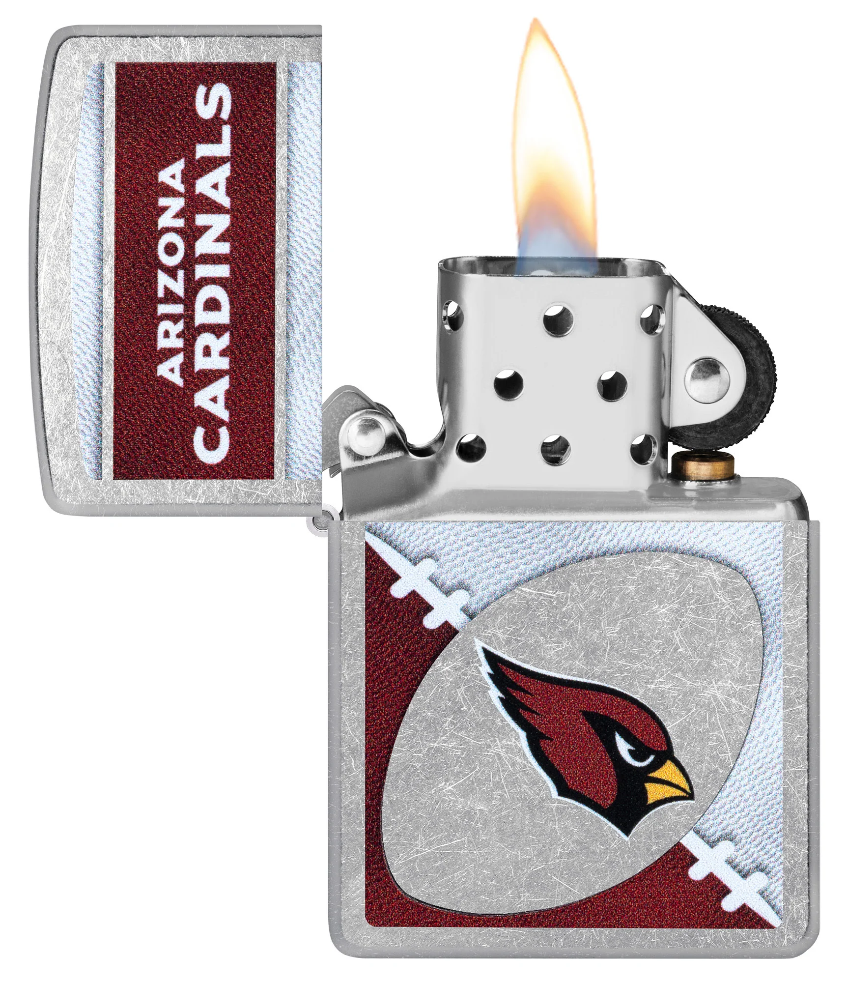 NFL Arizona Cardinals Chrome Logo Design