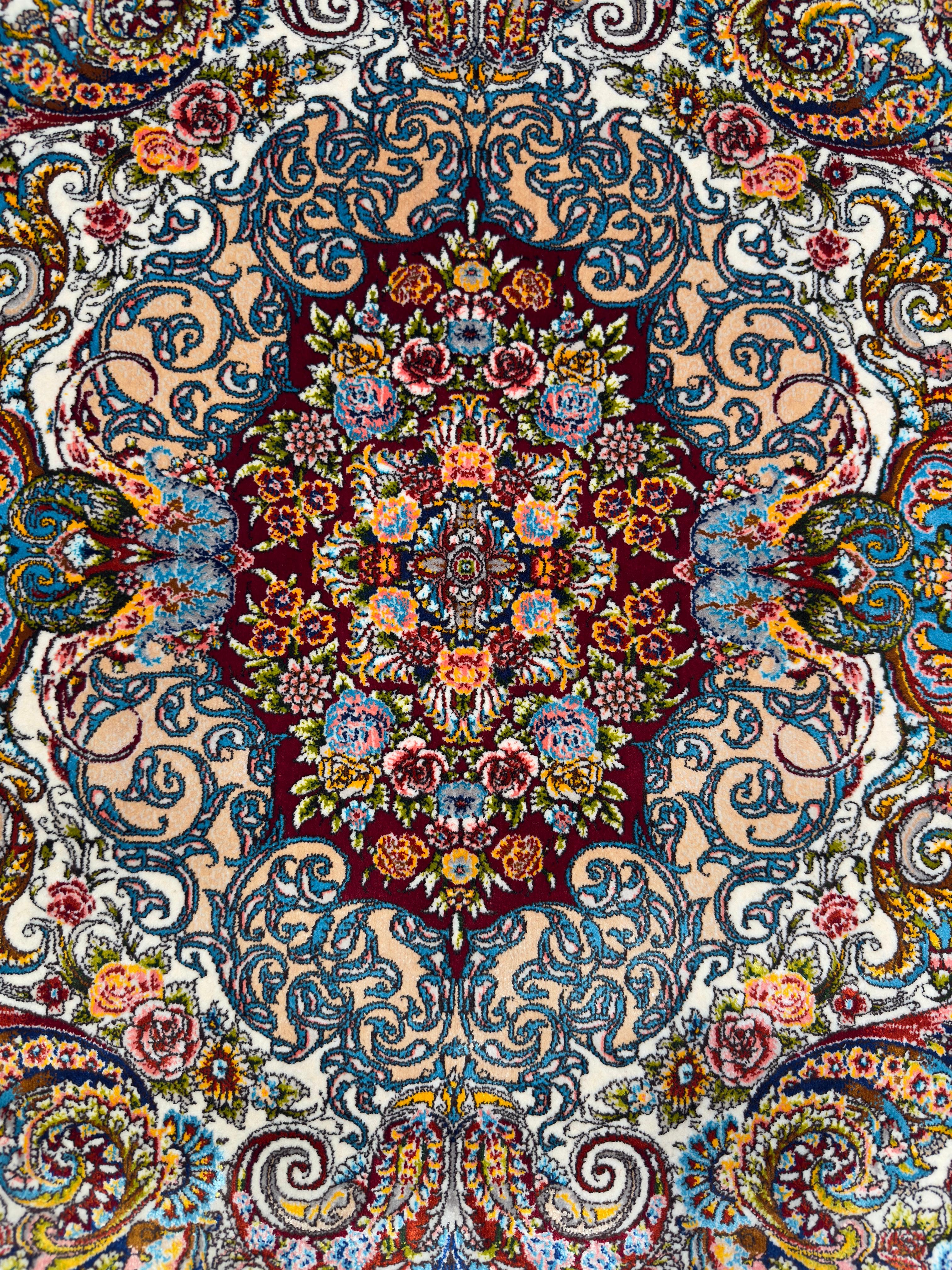 Pure Silk Persian Rug