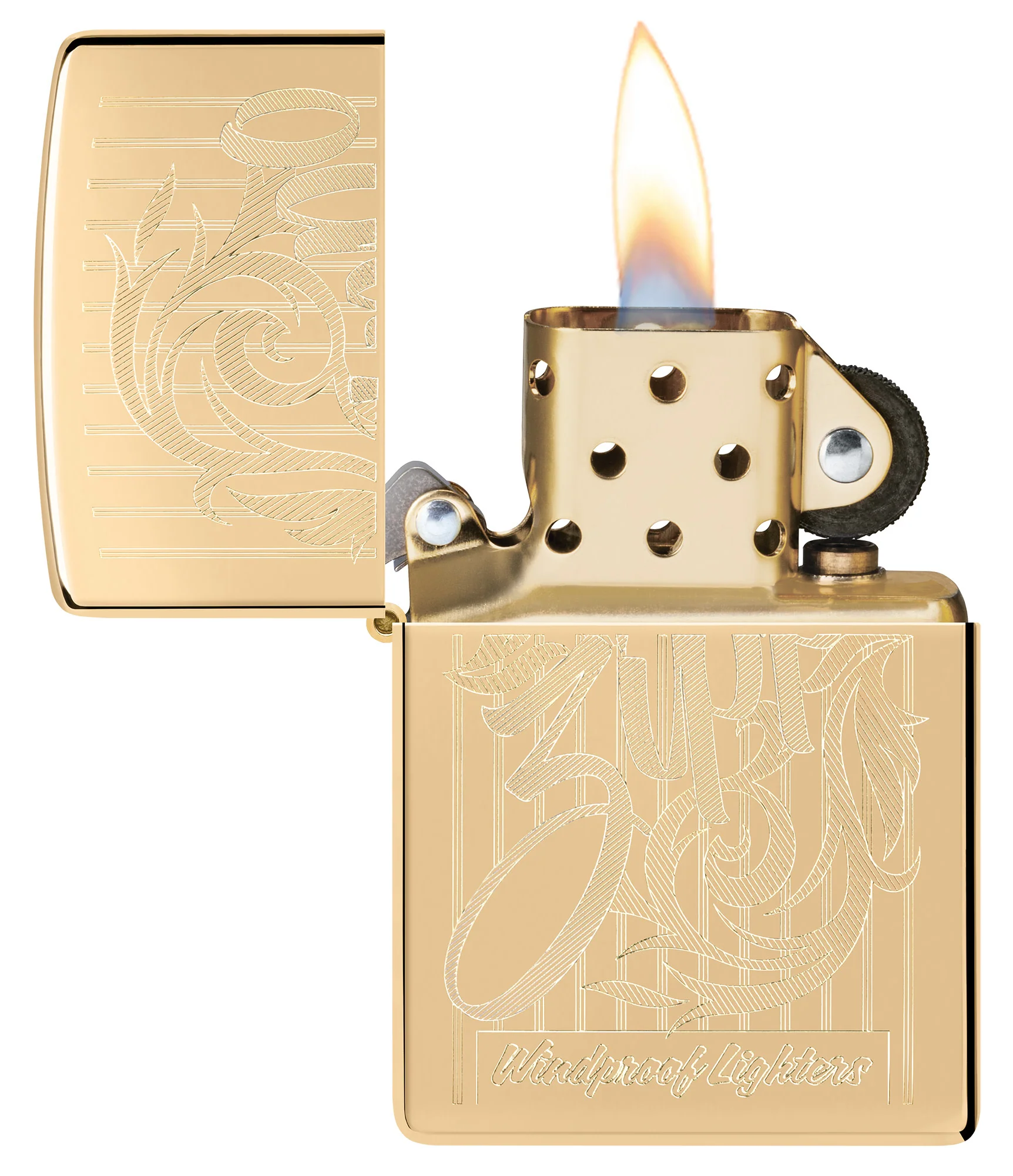 Zippo Swirling Filigree Design