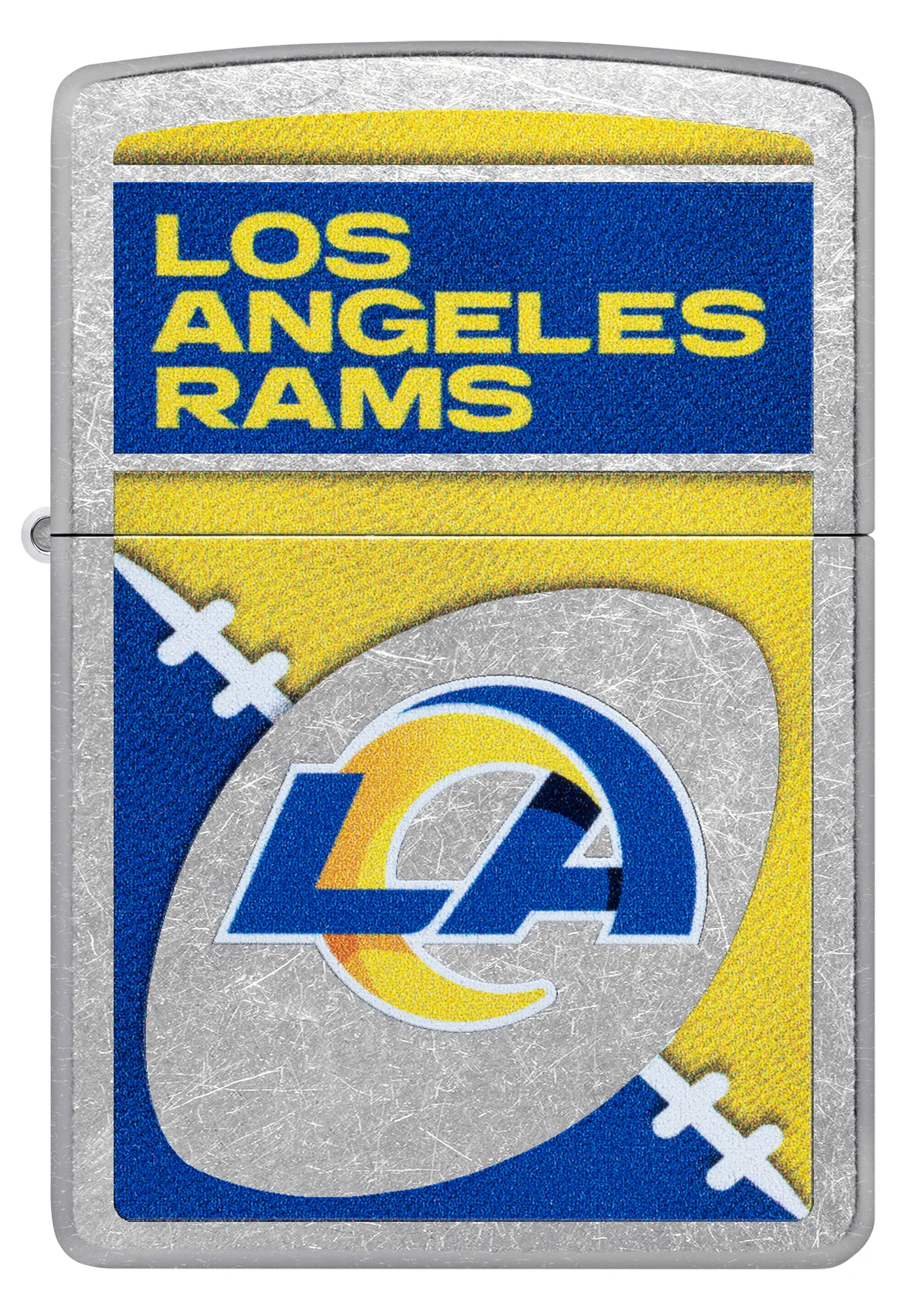 NFL Los Angeles Rams Chrome Logo Design